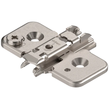 CLIP mounting plates Cam height adjustable mounting plates 0mm Nickel - Image 2