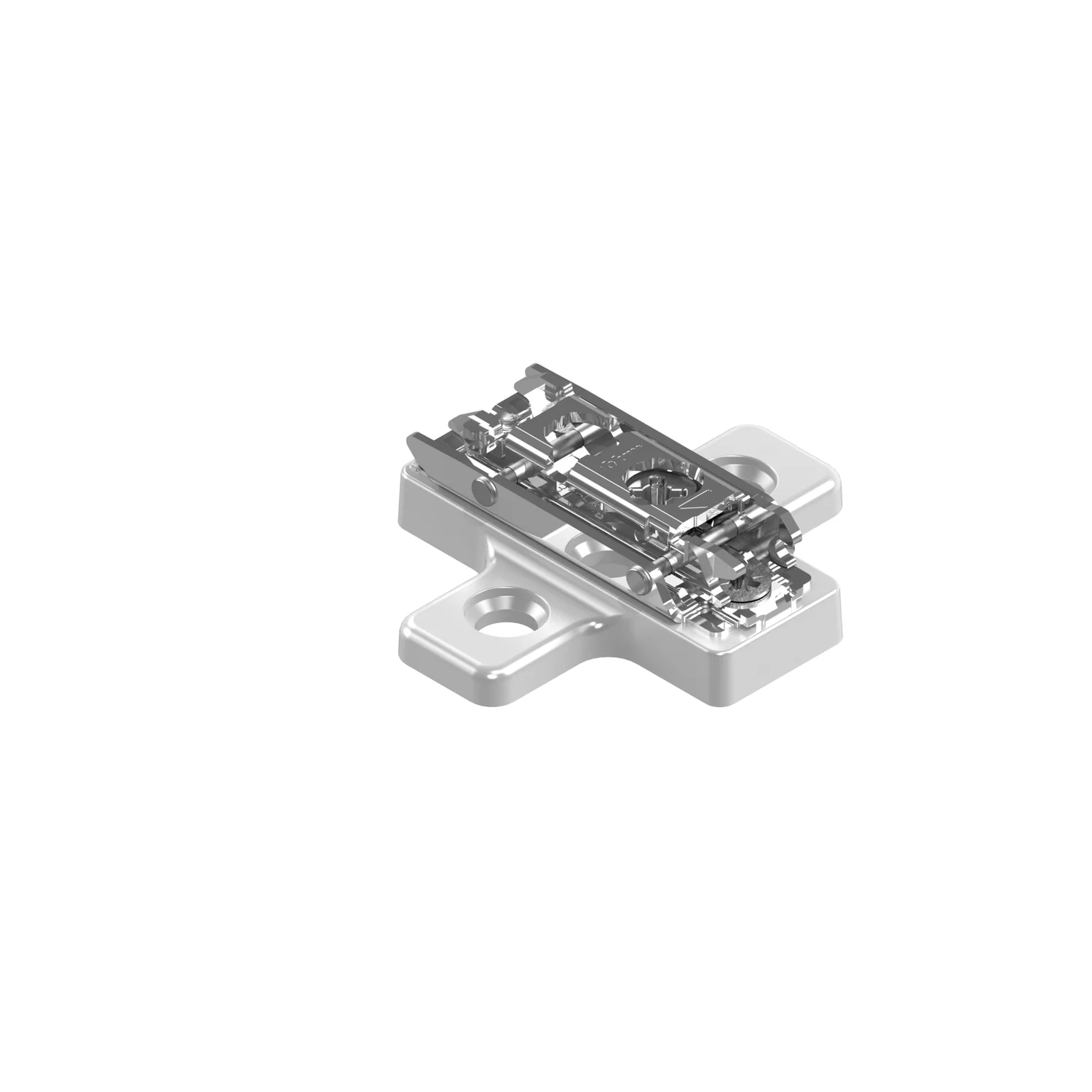 CLIP mounting plates NEW CAM height adjustable mounting plates 6mm Nickel - Image 4
