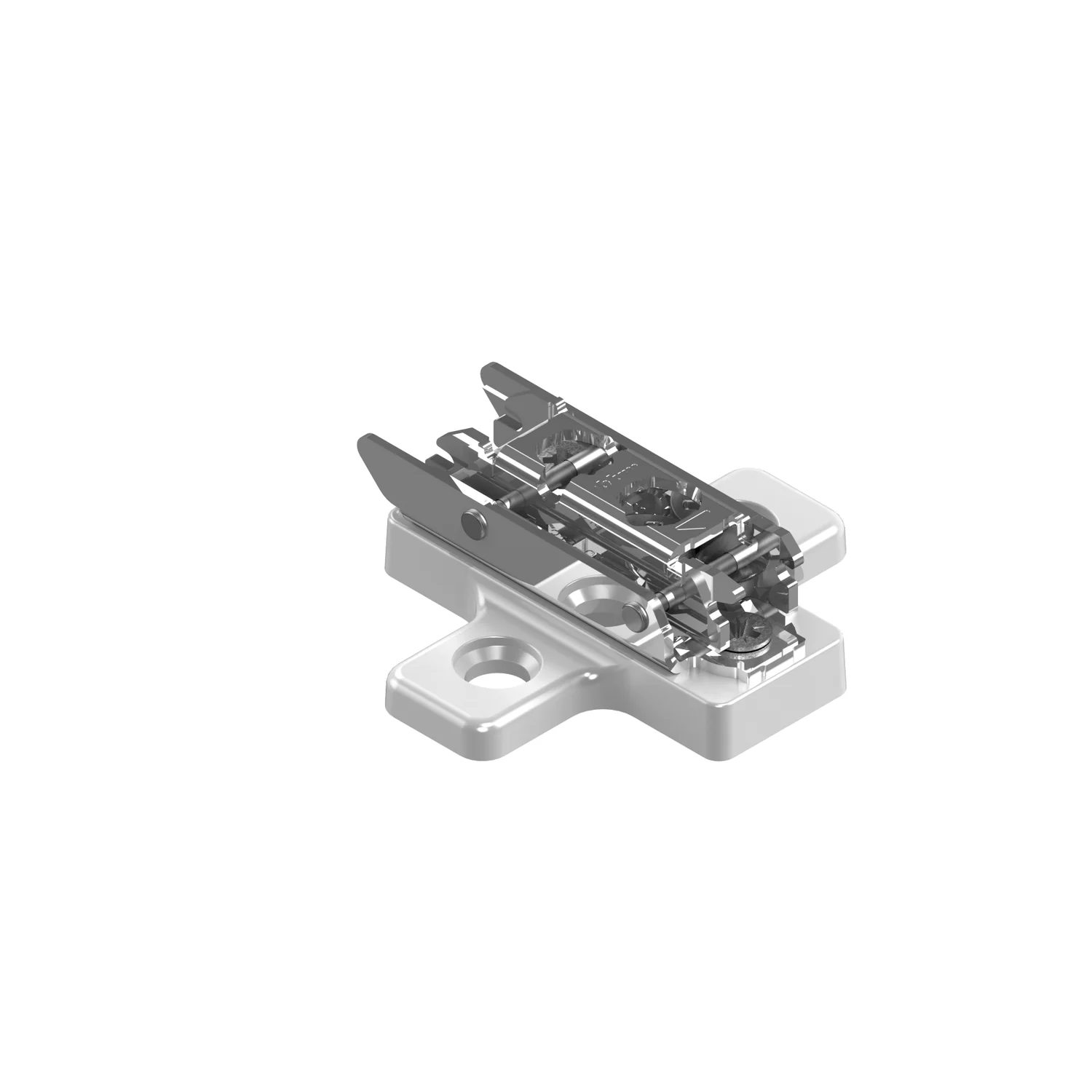 CLIP mounting plates NEW CAM height adjustable mounting plates 9mm Nickel - Image 4