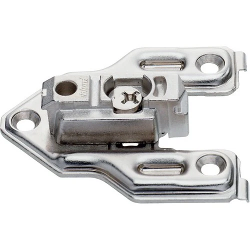 CLIP mounting plates Cam height adjustable mounting plates for face frame applications 6mm Nickel