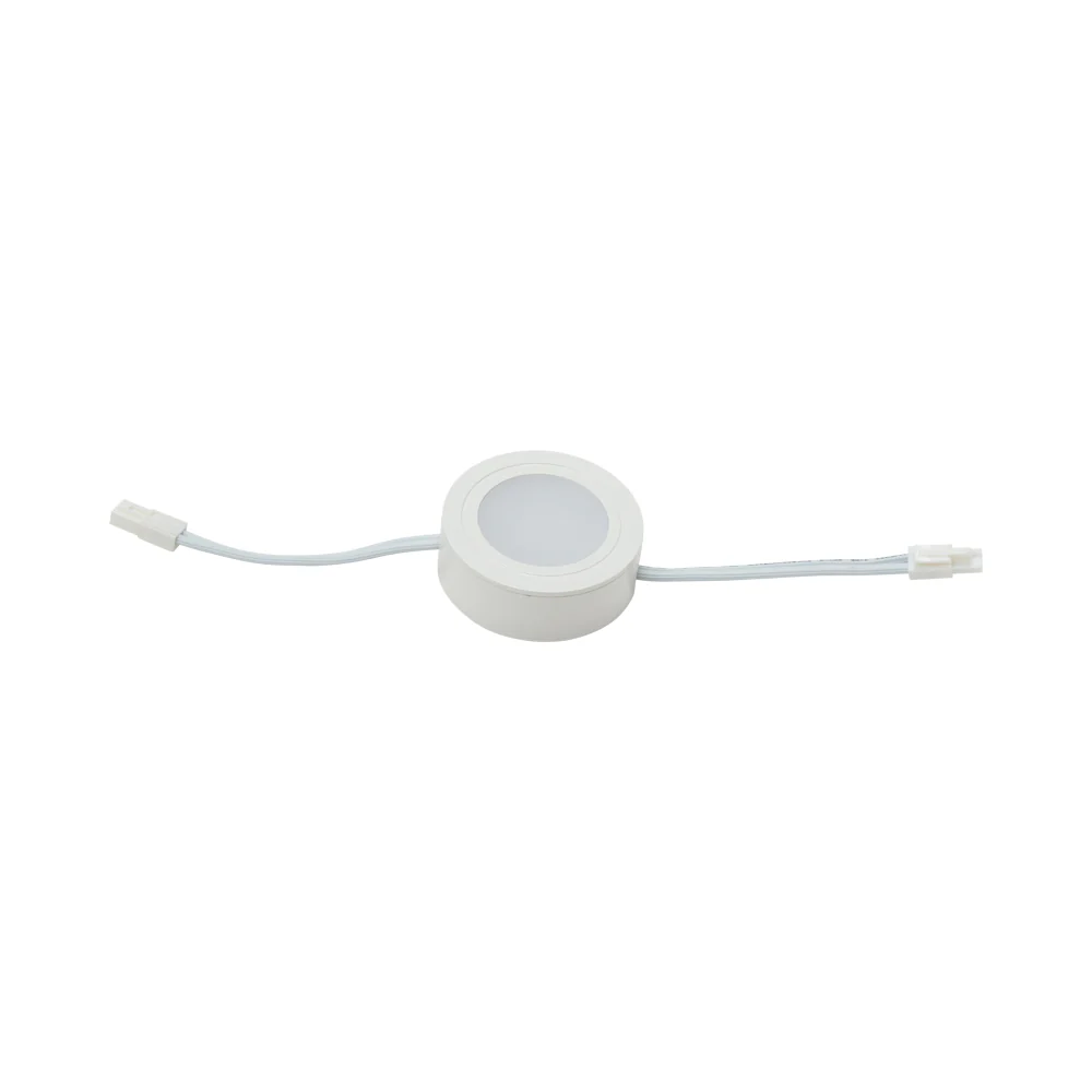 Light Round Plastic White Warm White - Image 3