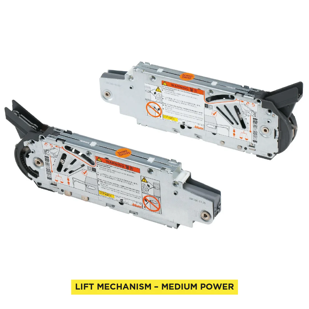 AVENTOS HF Lift mechanism Zinc-Plated Power factor range 471 -880 - Image 4