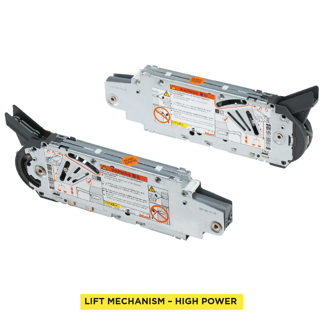 AVENTOS HF Lift mechanism Zinc-Plated Power factor range 780 - 1440 - 2300 (3 unid) - Image 4