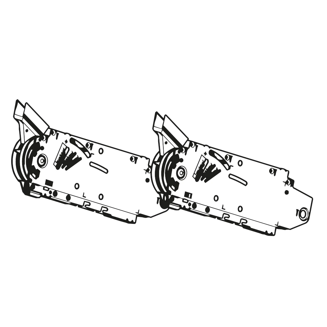 AVENTOS HF Lift mechanism Zinc-Plated Power factor range 780 - 1440 - 2300 (3 unid) - Image 5
