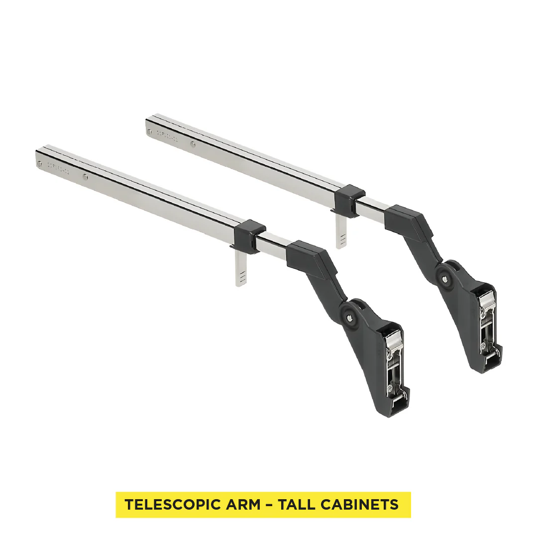 AVENTOS HF Arm assembly Nickel Cabinet range height 27" to 35" - Image 7