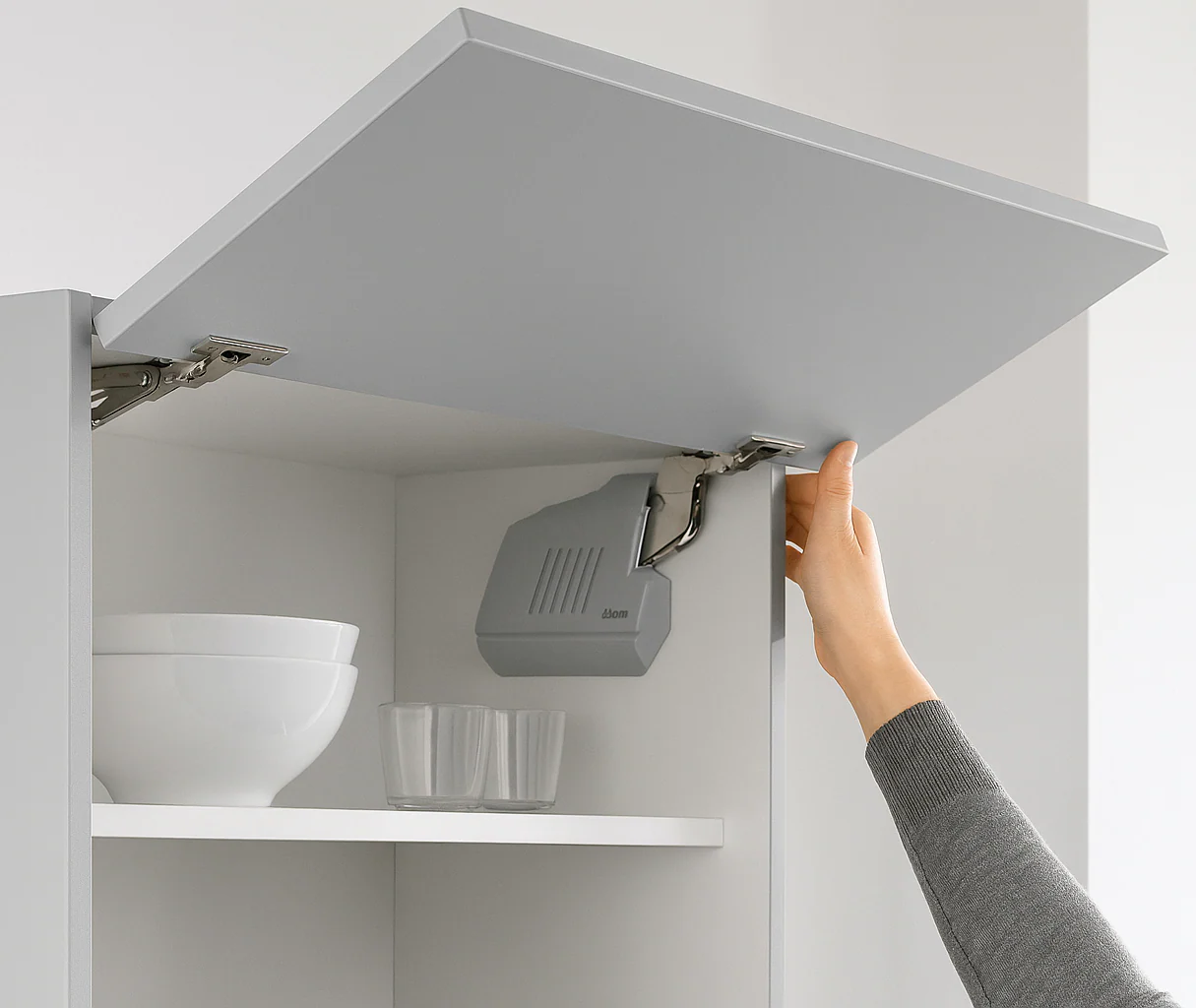 AVENTOS HK-S Lift mechanism Light Grey Power Factor Range 19-39 - Image 2