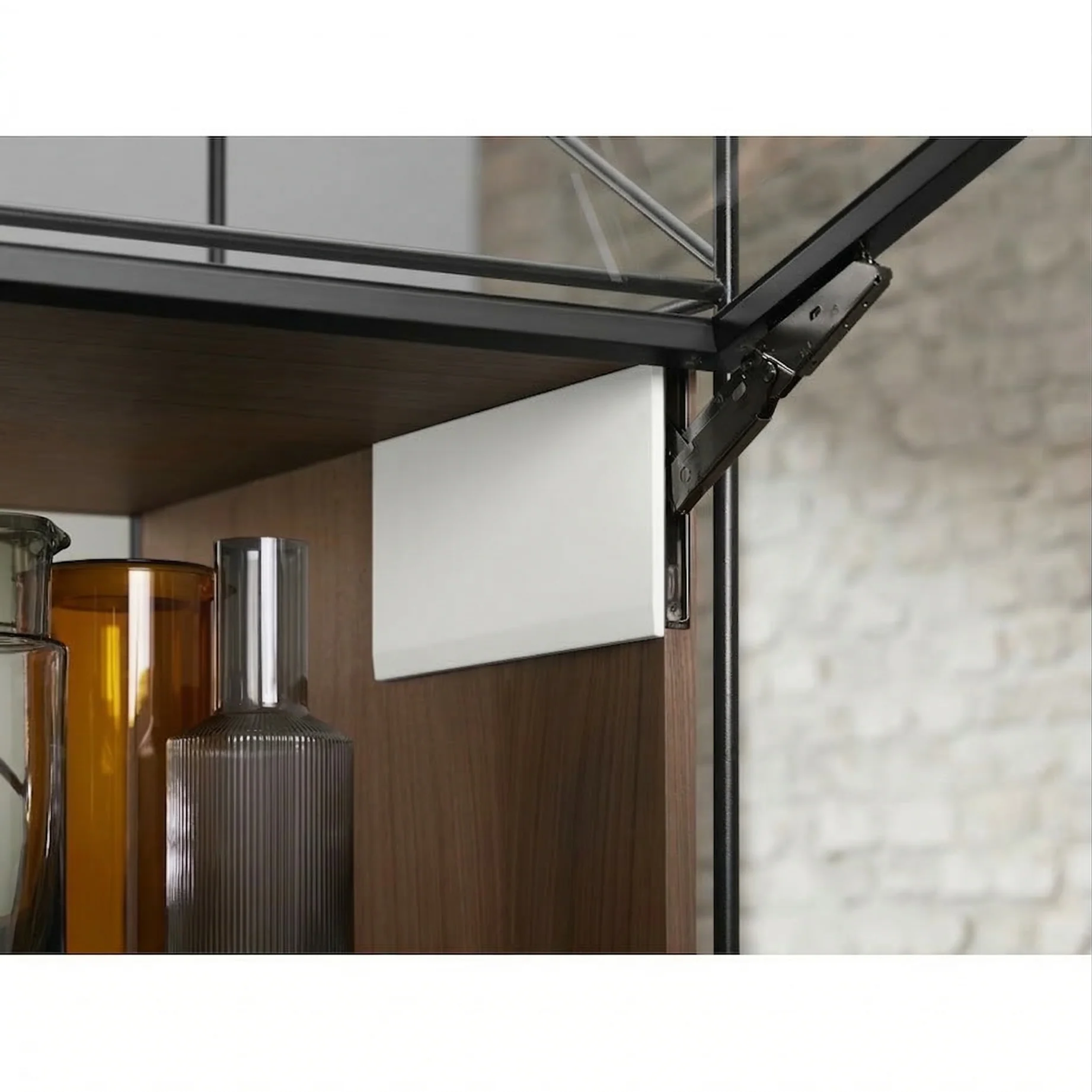 Aventos HKI, Lift Mechanism (Set), PF=420-1610 (With 2 Pieces), For TIP-ON, Onyx Black - Image 3