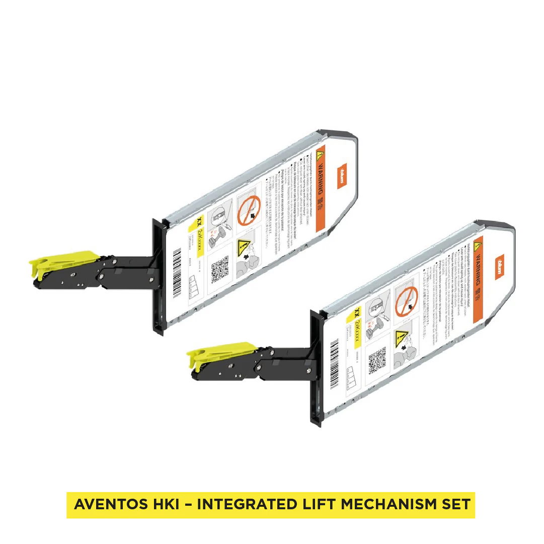 Aventos HKI, Lift Mechanism (Set), PF=1730-5200 (With 2 Pieces), For TIP-ON, Onyx Black - Image 5