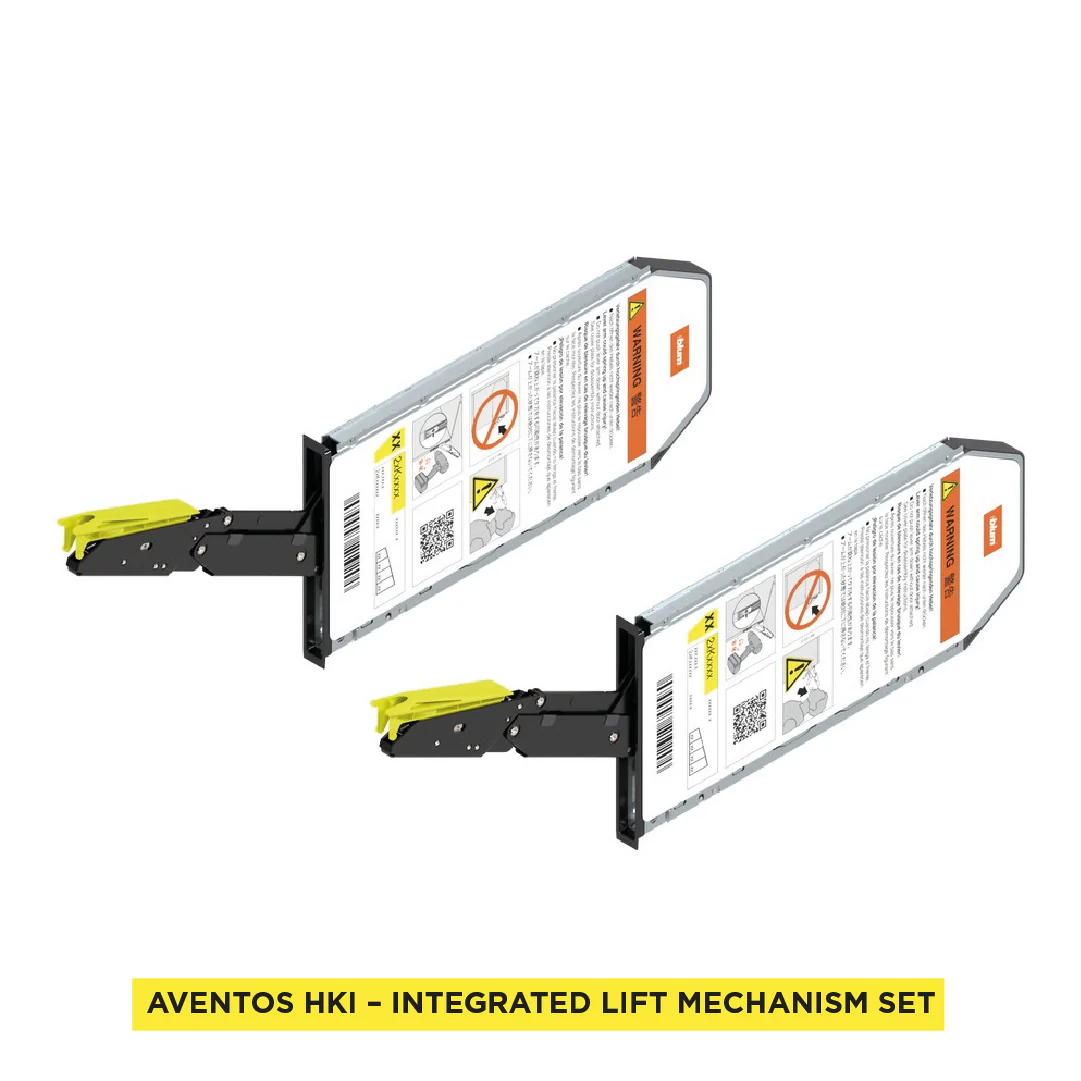 Aventos HKI, Lift Mechanism (Set), PF=2600-7800 (With 2 Pieces), For TIP-ON, Onyx Black - Image 5