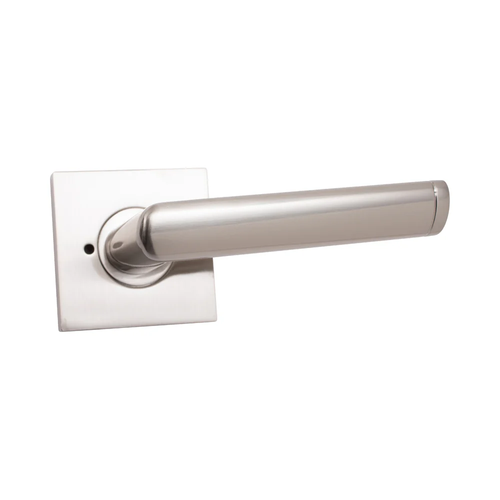 Door Lever Catania Privacy Satin Nickel - Image 5