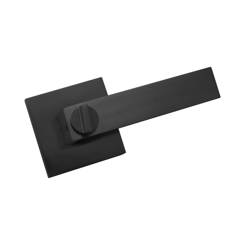 Door Lever Modica Entry Black Matte - Image 2