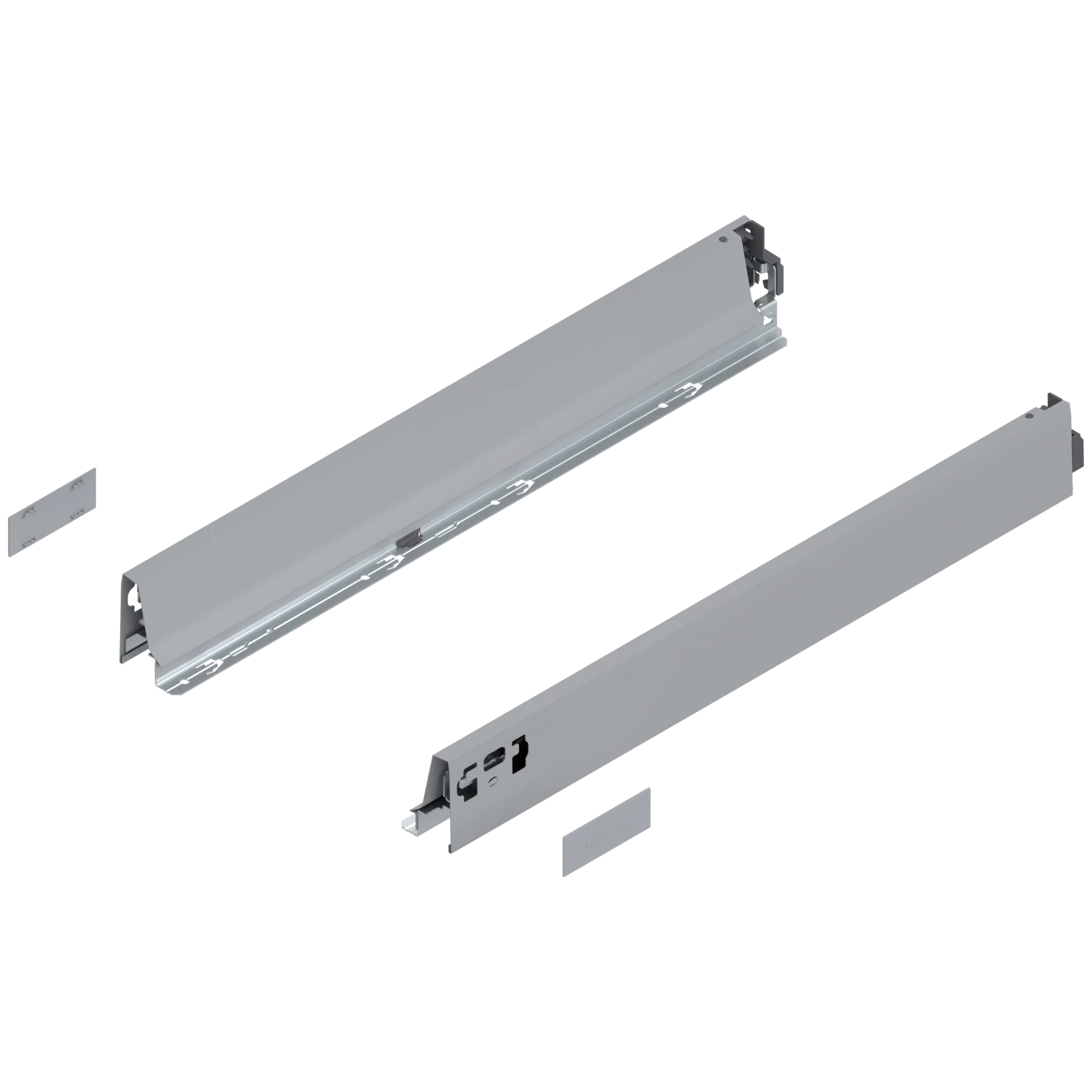 TANDEMBOX 378 N series (2-3/4'' narrow side) - drawer profile Ident 22'' White Aluminum