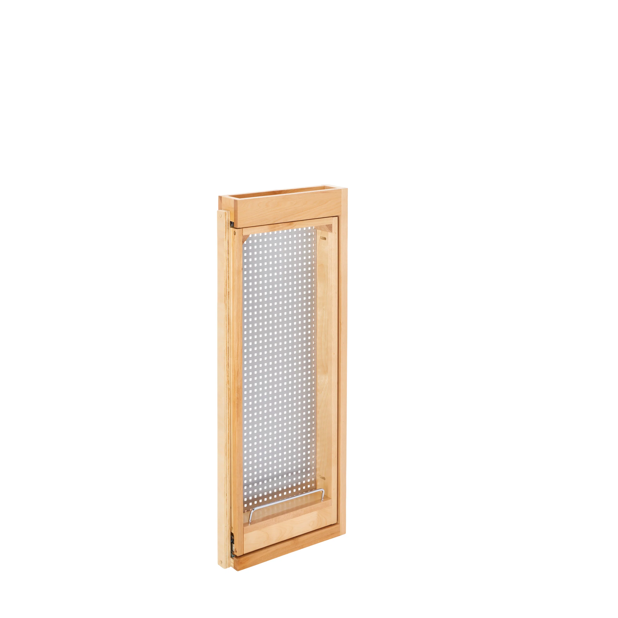 3 in Wall Filler Stainless Steel Pullout Natural 3 in (76 mm) W x 11.13 in (283 mm) D x 30 in (762 mm) H - Image 4