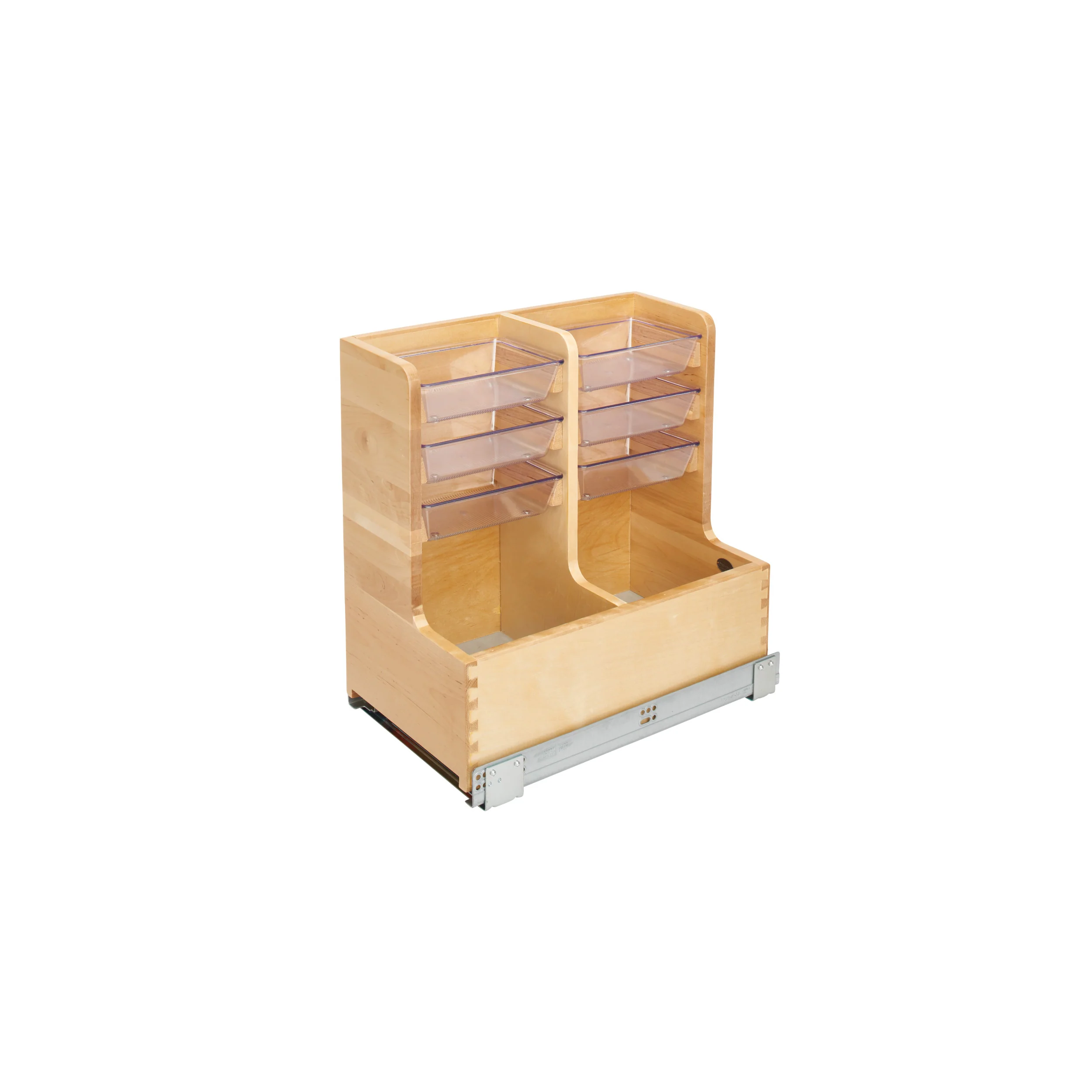 30 in Wood Vanity Sink Base Storage Organizer Natural 11.69 in (297 mm) W x 18.75 in (476 mm) D x 18.87 in (479 mm) H - Image 6