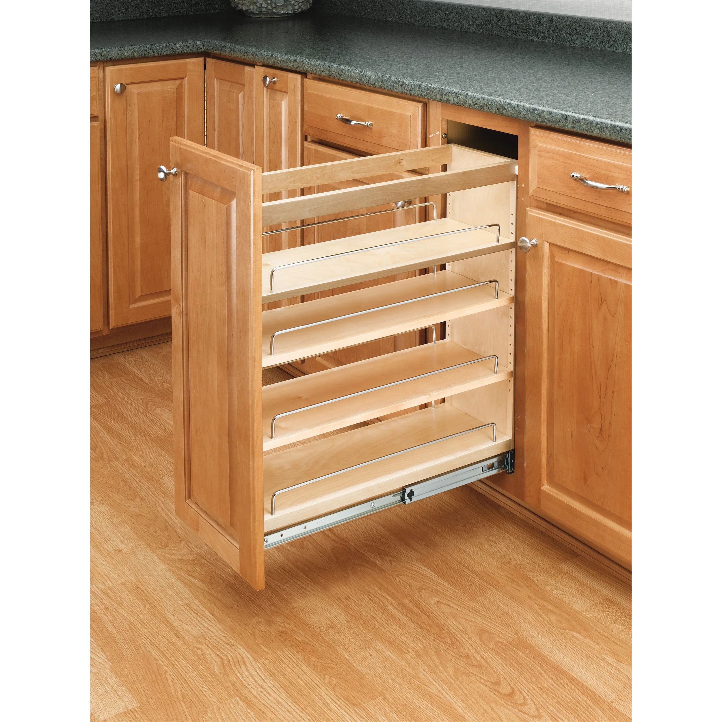 6.5" Base Organizer with Adjustable Shelf - Image 2