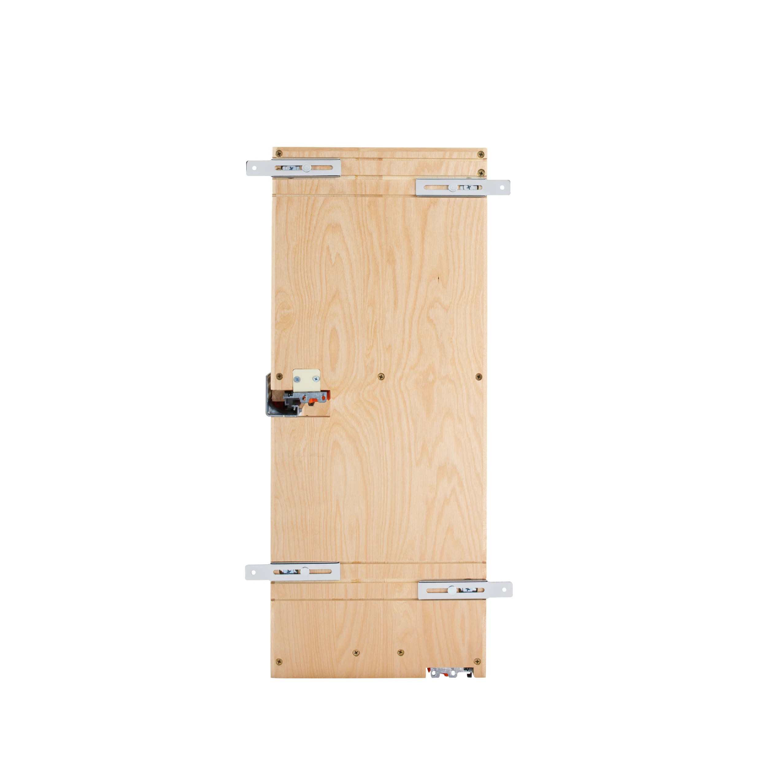 7.5 in Base Cabinet Organizer w/ 3 Utensil Bins Natural 7.5 in (191 mm) W x 21.81 in (554 mm) D x 25.25 in (641 mm) H - Image 2
