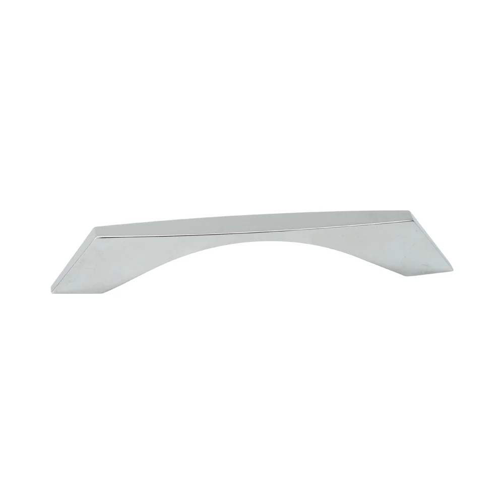 Handle Zinc C/C 128mm, O/A 156mm Chrome - Image 2