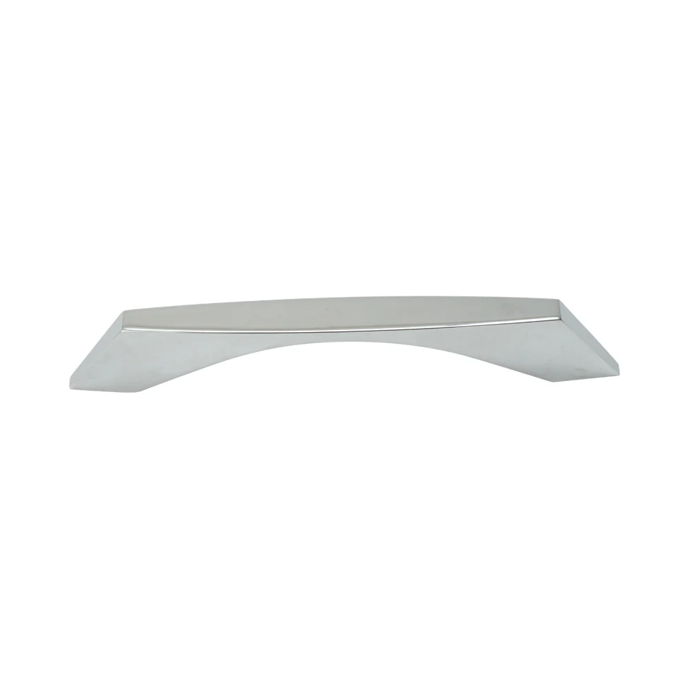 Handle Zinc C/C 128mm, O/A 156mm Chrome - Image 3