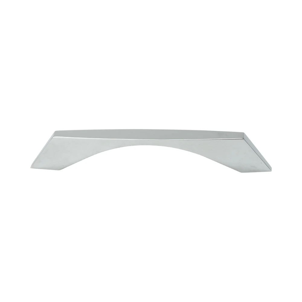 Handle Zinc C/C 128mm, O/A 156mm Chrome - Image 4