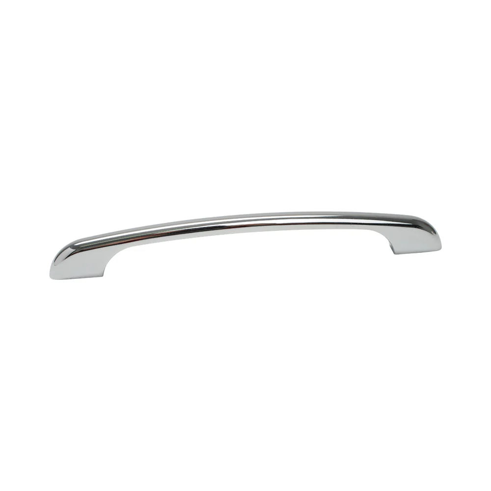 Handle Zinc C/C 128mm, O/A 160mm Chrome - Image 2