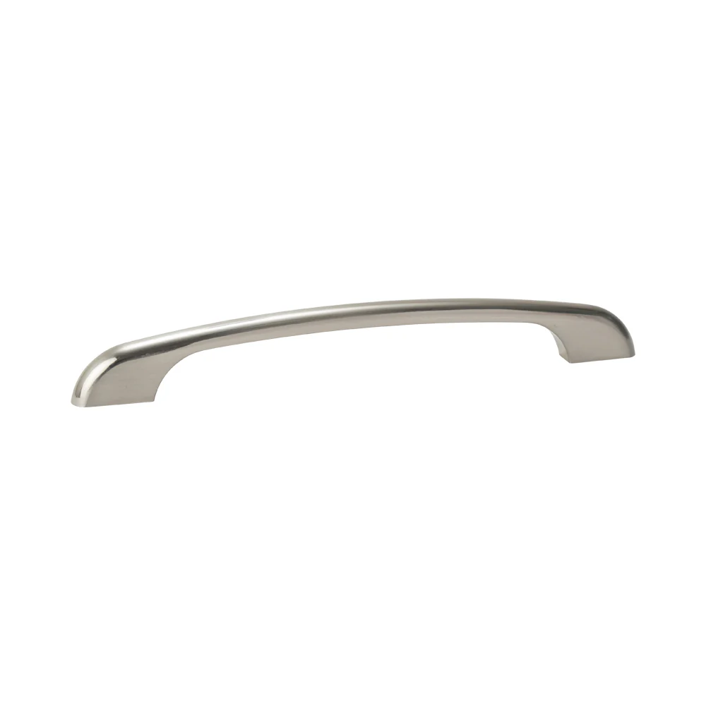 Handle Zinc C/C 192mm, O/A 225mm Brush Ni