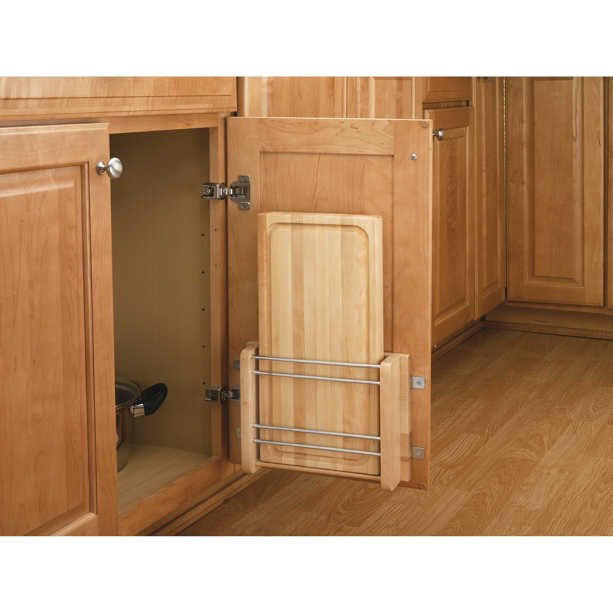 Door mount Polymer Cutting Board Natural 11.31 in (287 mm) W x 2 in (51 mm) D x 16.44 in (418 mm) H - Image 3