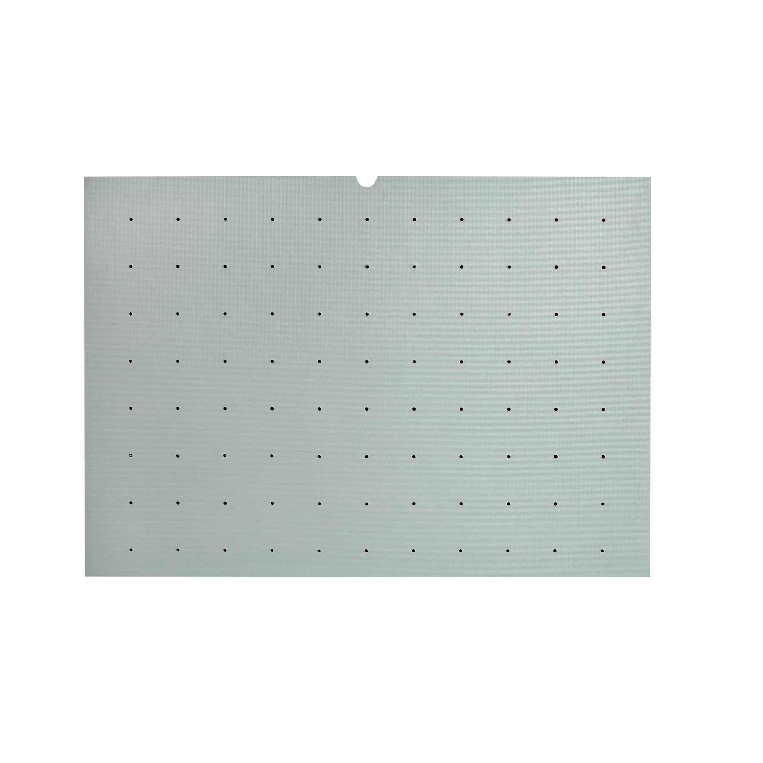 Gray 30 x 21 Wood Peg Board Gray 30.13 in (765 mm) W x 21.25 in (540 mm) D x 0.63 in (16 mm) H - Image 4