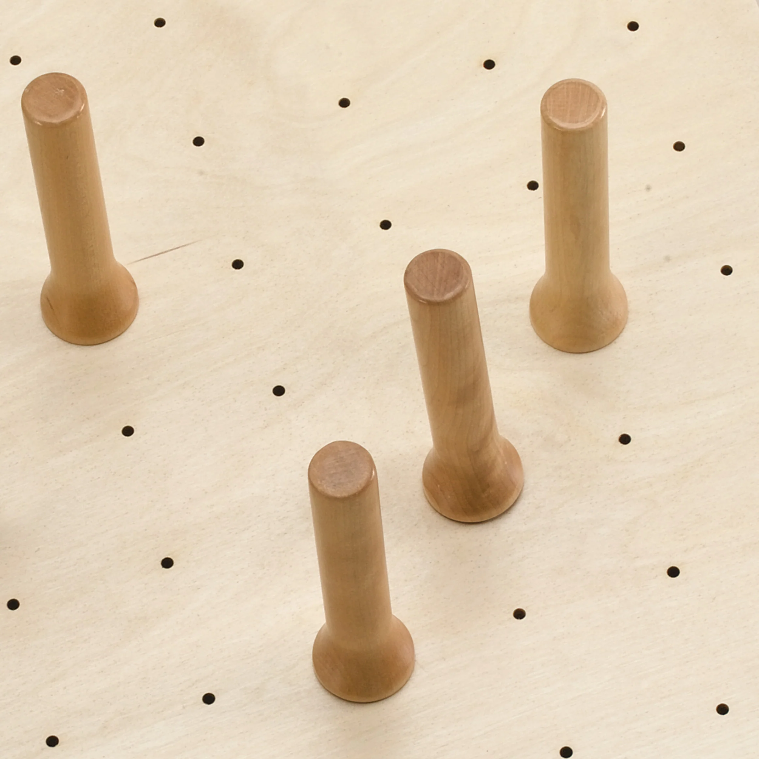 Extra Wood Pegs for 4DPS System Natural 1.63 in (41 mm) W x 1.63 in (41 mm) D x 6.5 in (165 mm) H - Image 3