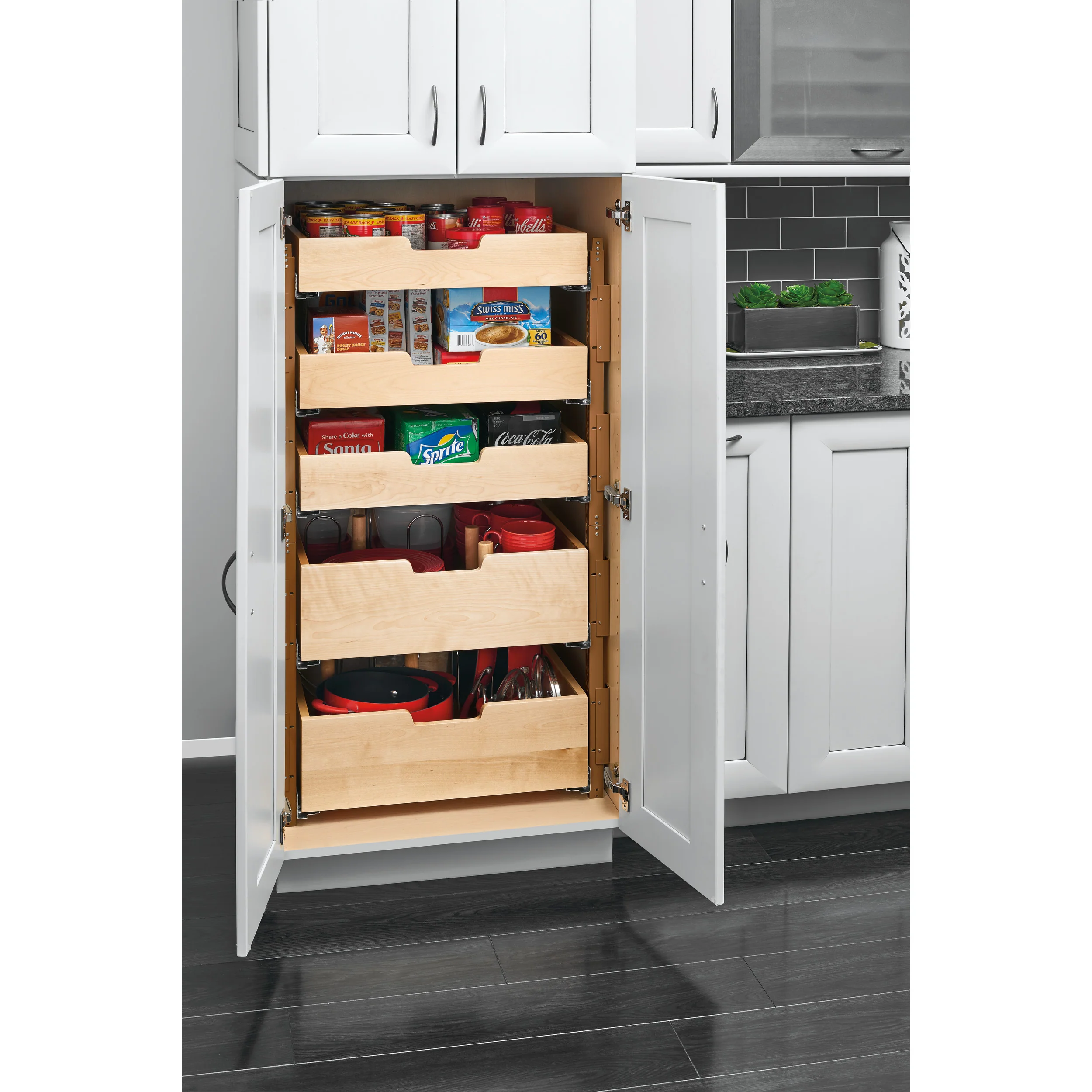 15 in Wood Pilaster System Kit Natural 16.5 in (419 mm) W x 22.06 in (560 mm) D x 21.25 in (540 mm) H - Image 3