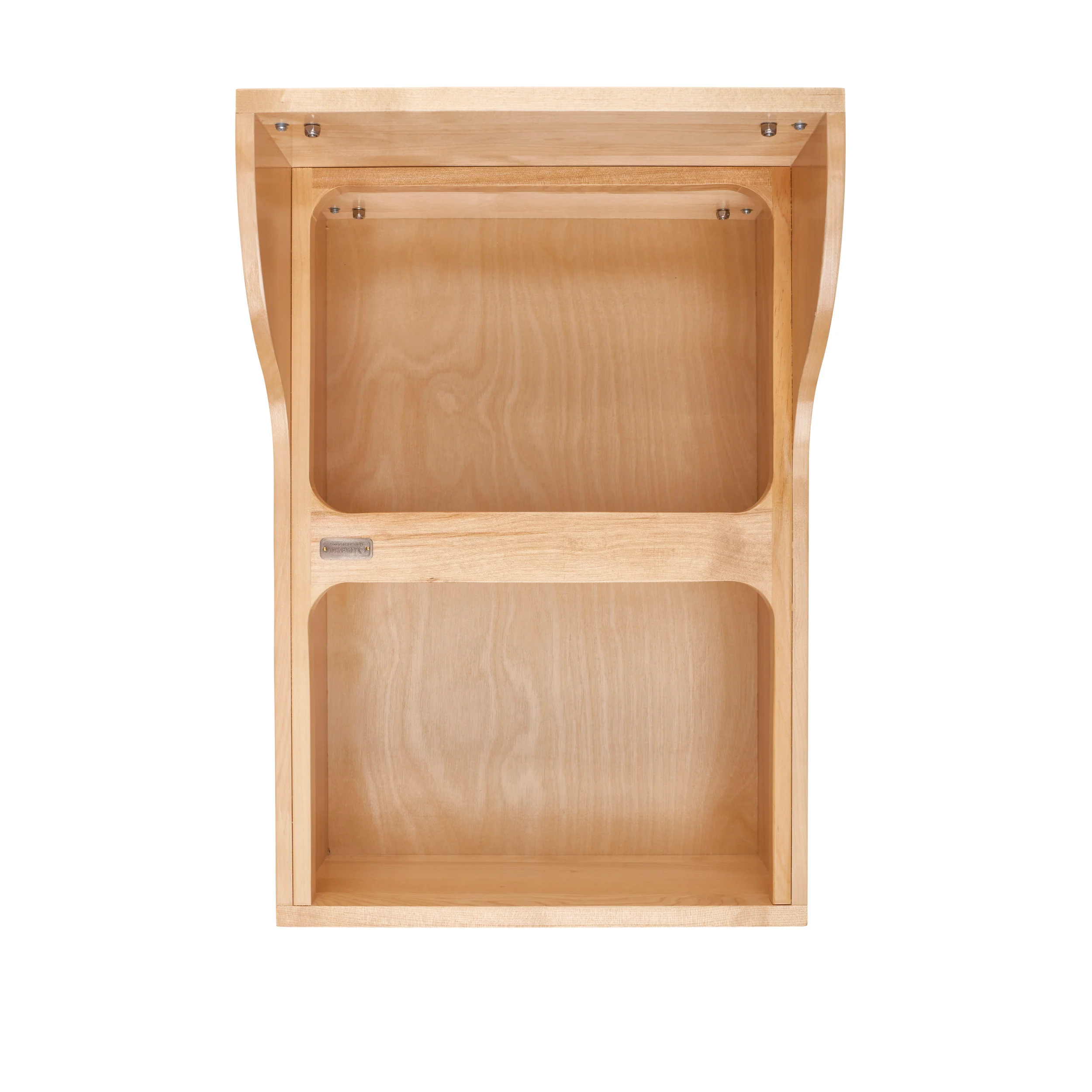 Servo Double 35 Qrt Pull-Out Waste Container Natural 15 in (381 mm) W x 22.5 in (572 mm) D x 23.38 in (594 mm) H - Image 4