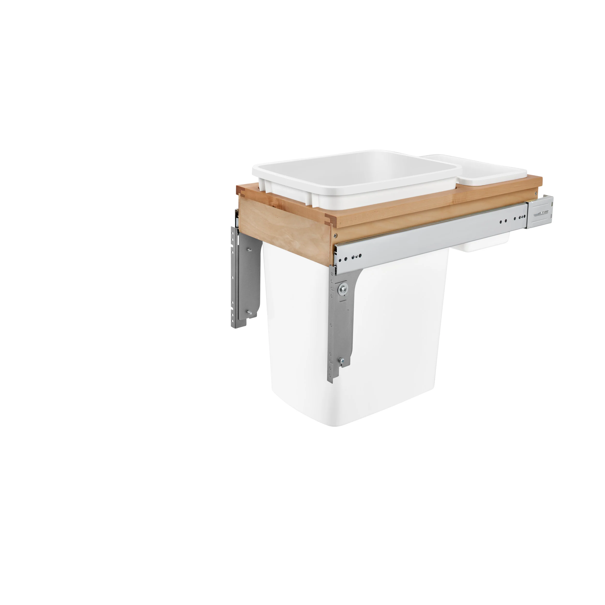 35 Qrt Top mount Waste Container (1-5/8" faceframe) Natural 11.75 in (298 mm) W x 22.75 in (578 mm) D x 17.88 in (454 mm) H - Image 4
