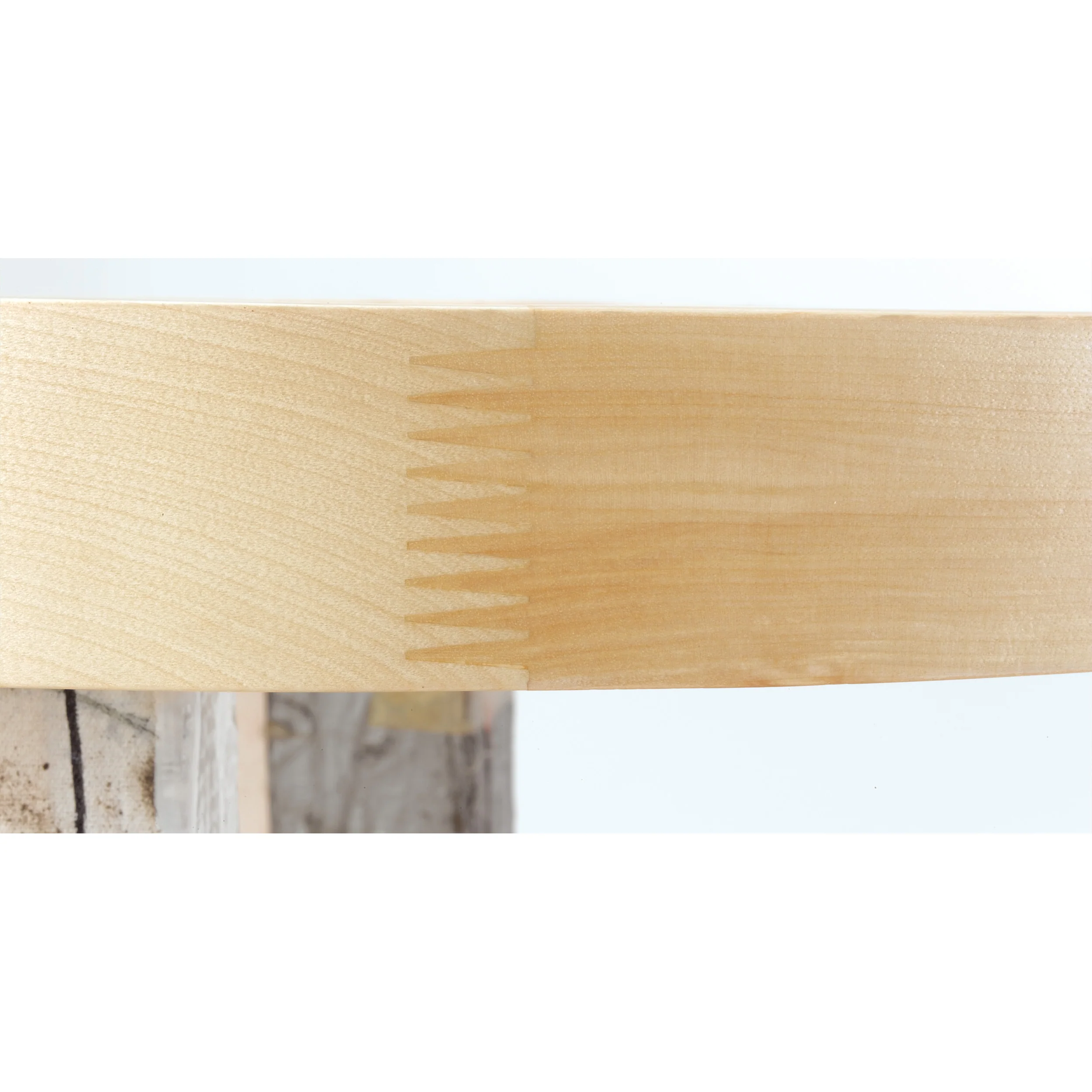 28 in Wood Full Circle Lazy Susans 2-Shelf Natural 28 in (711 mm) W x 28 in (711 mm) D x 26 in (660 mm) H - Image 2