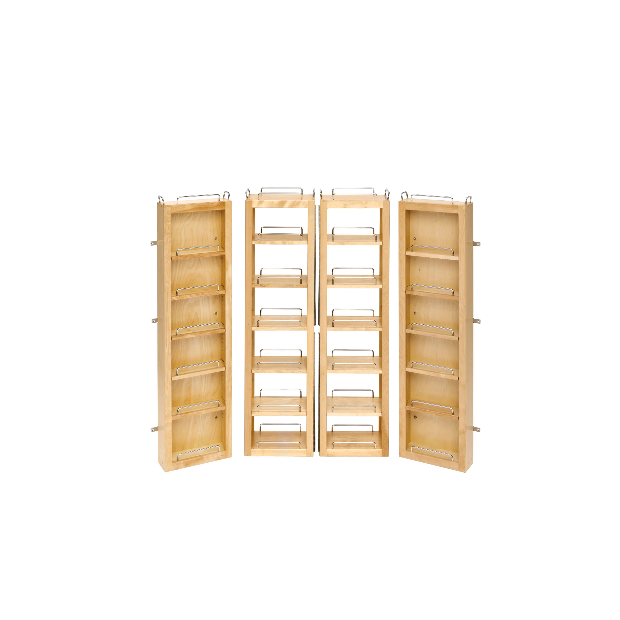 45 in Swing Out Pantry Kit Natural 12 in (305 mm) W x 7.5 in (191 mm) D x 45 in (1143 mm) H