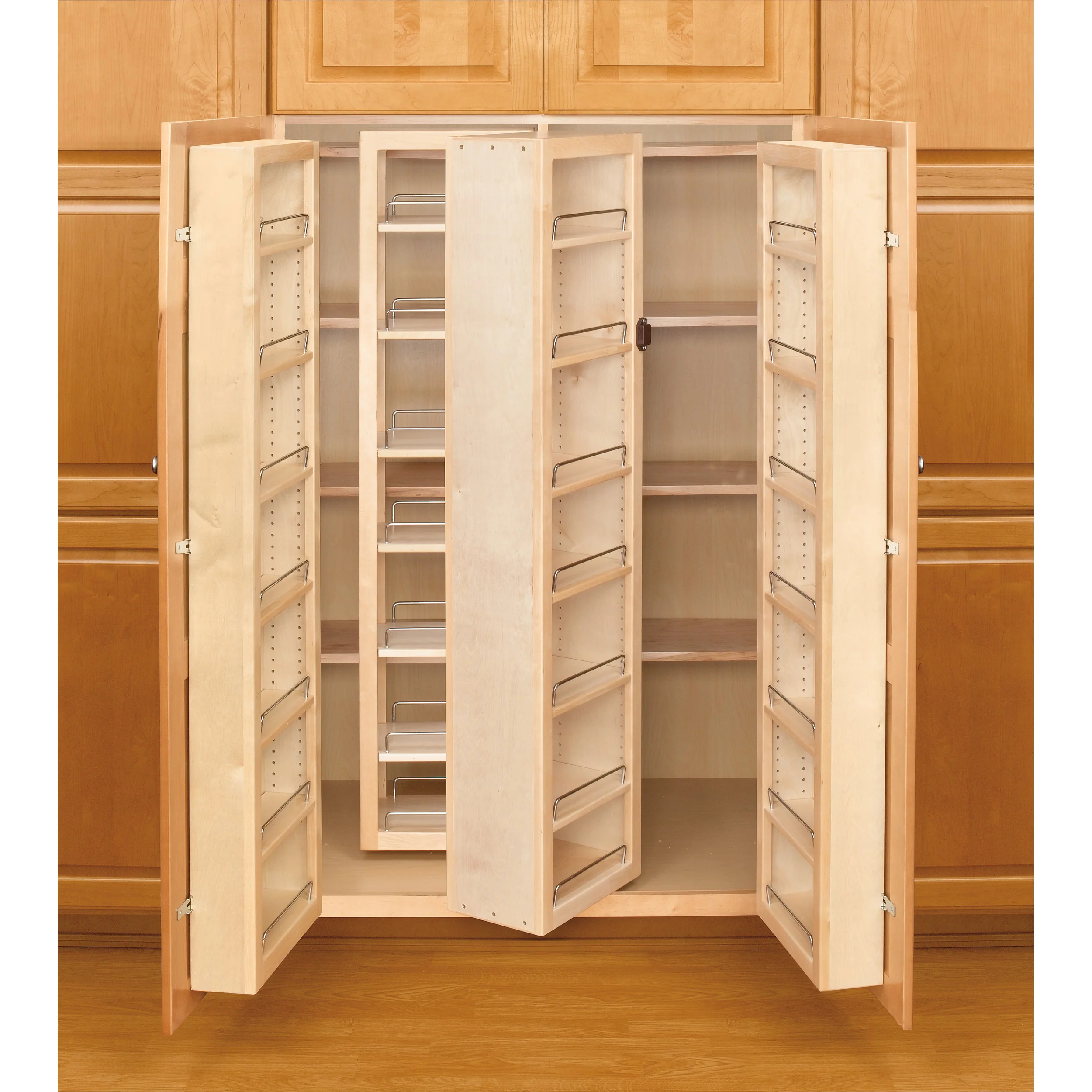 45 in Swing Out Pantry Kit Natural 12 in (305 mm) W x 7.5 in (191 mm) D x 45 in (1143 mm) H - Image 3