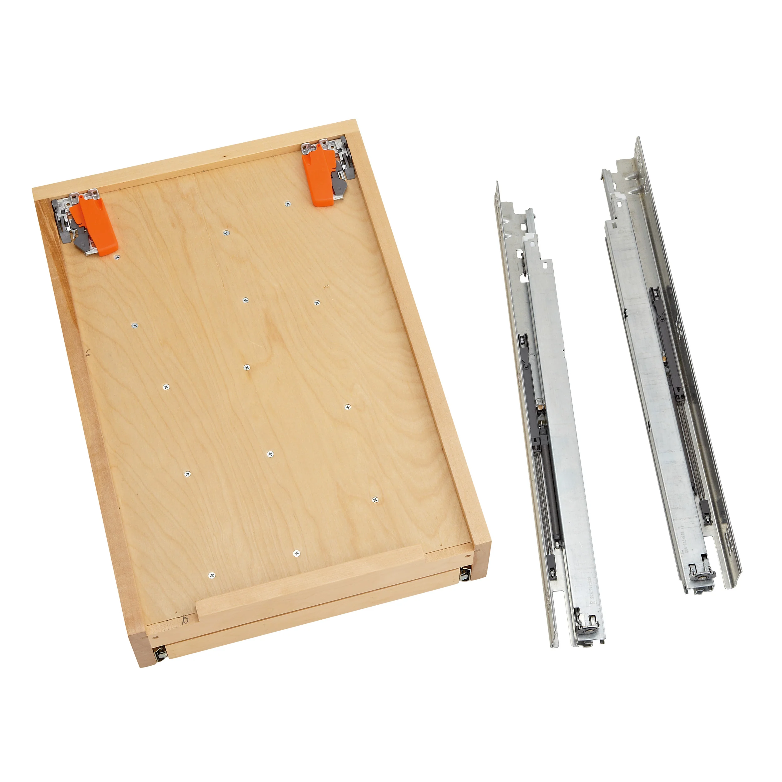 18 in Tiered Cutlery Drawer system Soft Close Natural 18 in (457 mm) W x 21.5 in (546 mm) D x 4.31 in (109 mm) H