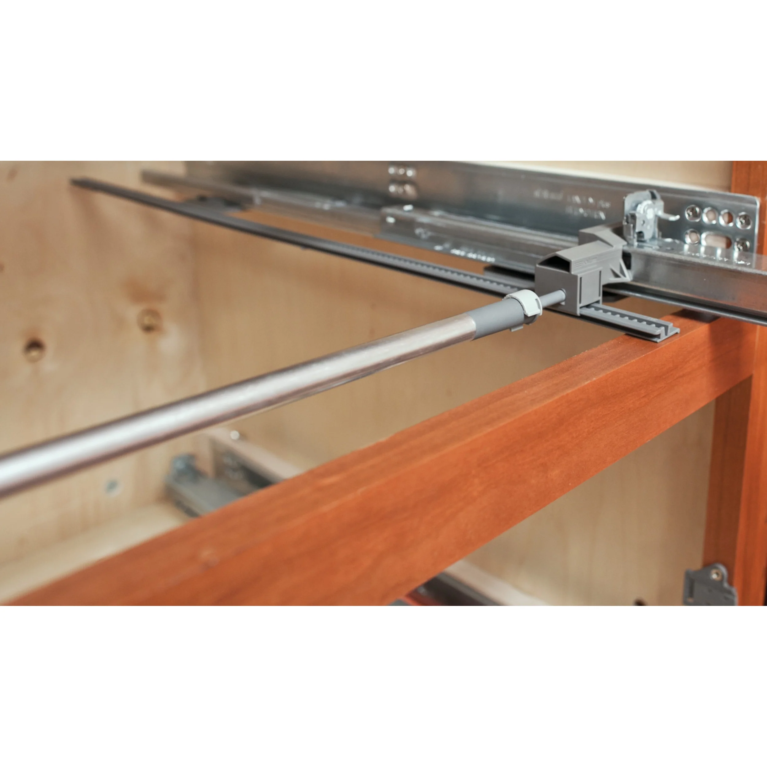 33 in 2-Tiered Cutlery Drawer Soft Close Natural 32.95 in (837 mm) W x 22.19 in (564 mm) D x 4.41 in (112 mm) H - Image 2