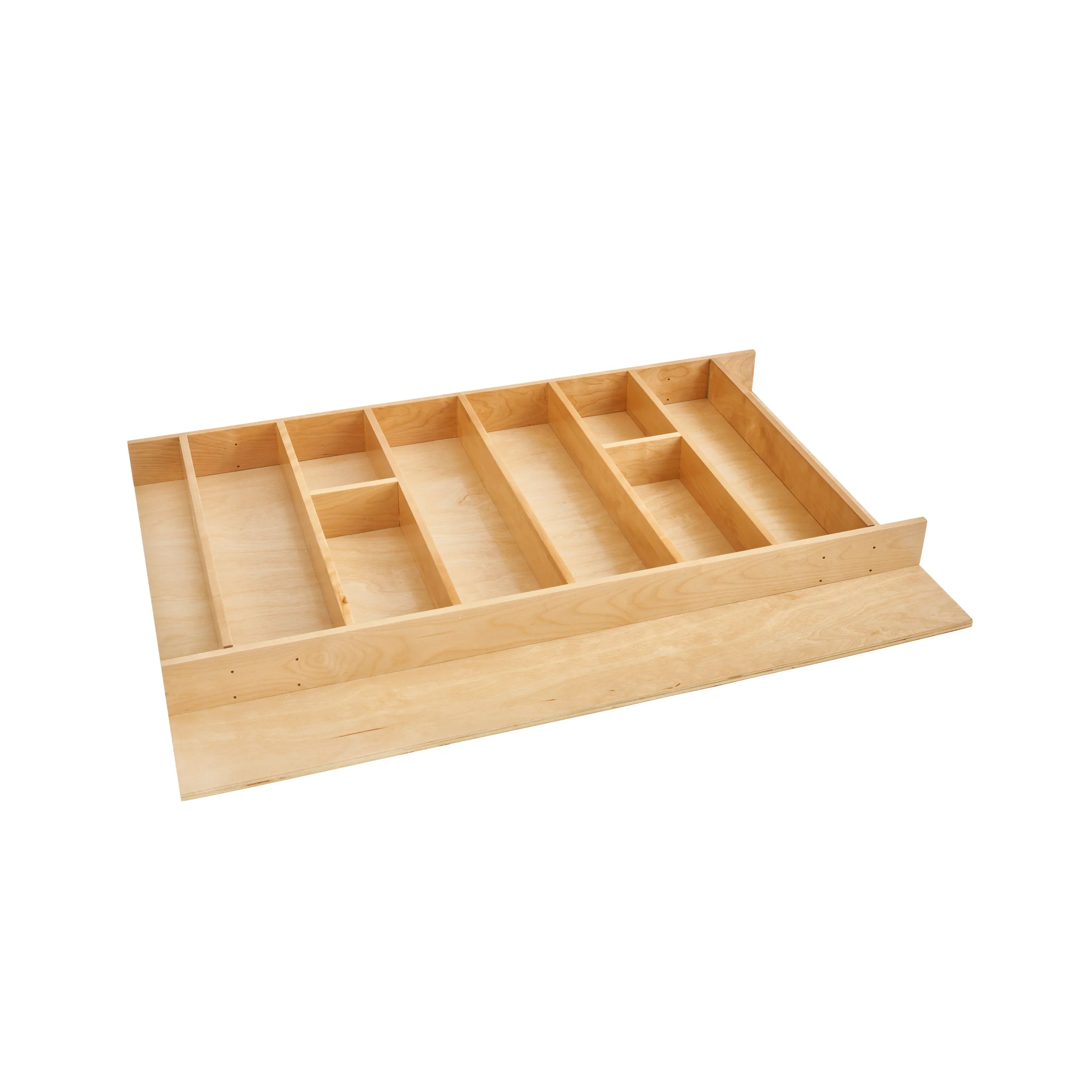 33 in Tall Wood Utility Tray Insert Natural 33.13 in (842 mm) W x 22 in (559 mm) D x 2.88 in (73 mm) H - Image 8