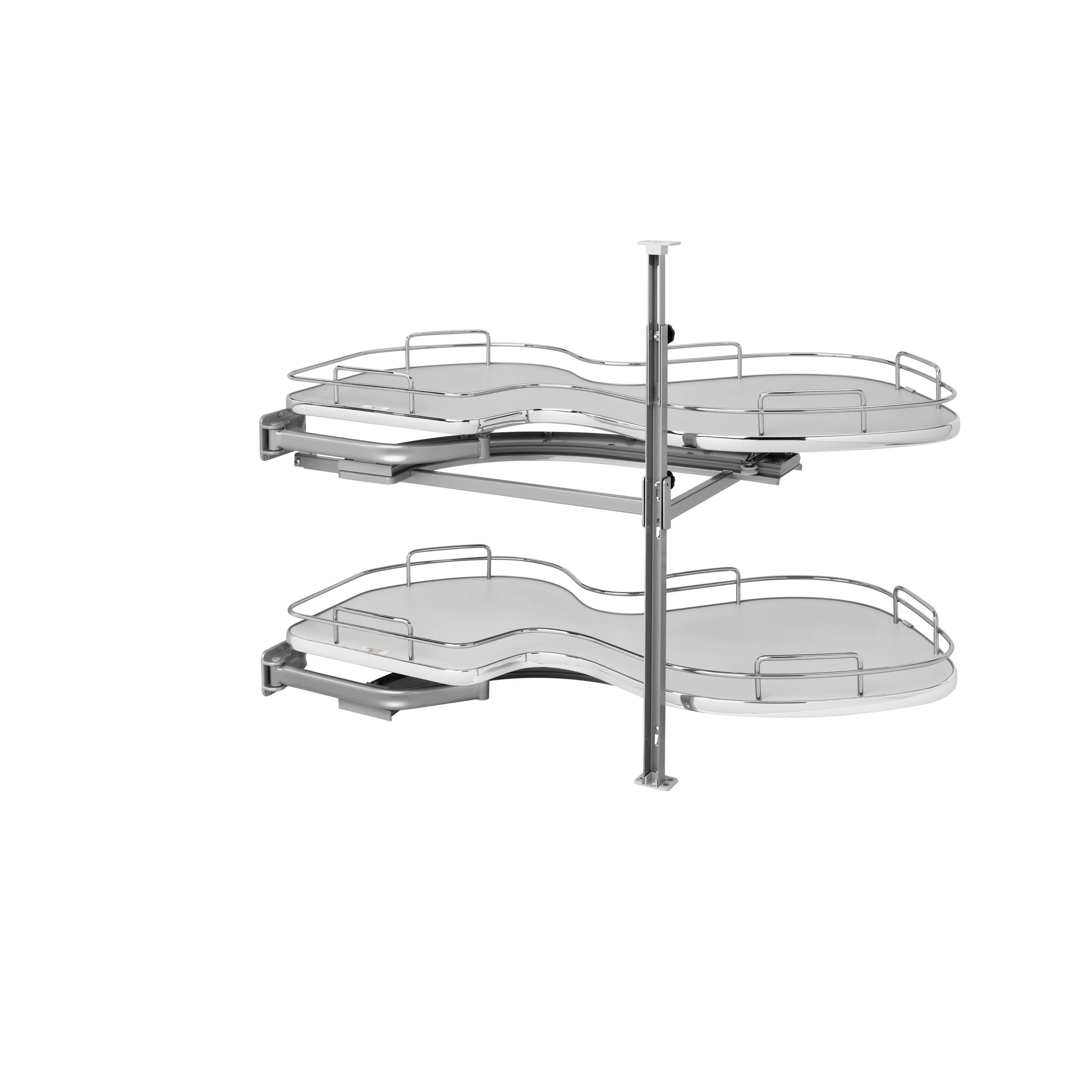 18 in Two-Tier Organizer for a Blind Right Gray 37.63 in (956 mm) W x 21.56 in (548 mm) D x 24.44 in (621 mm) H - Image 14