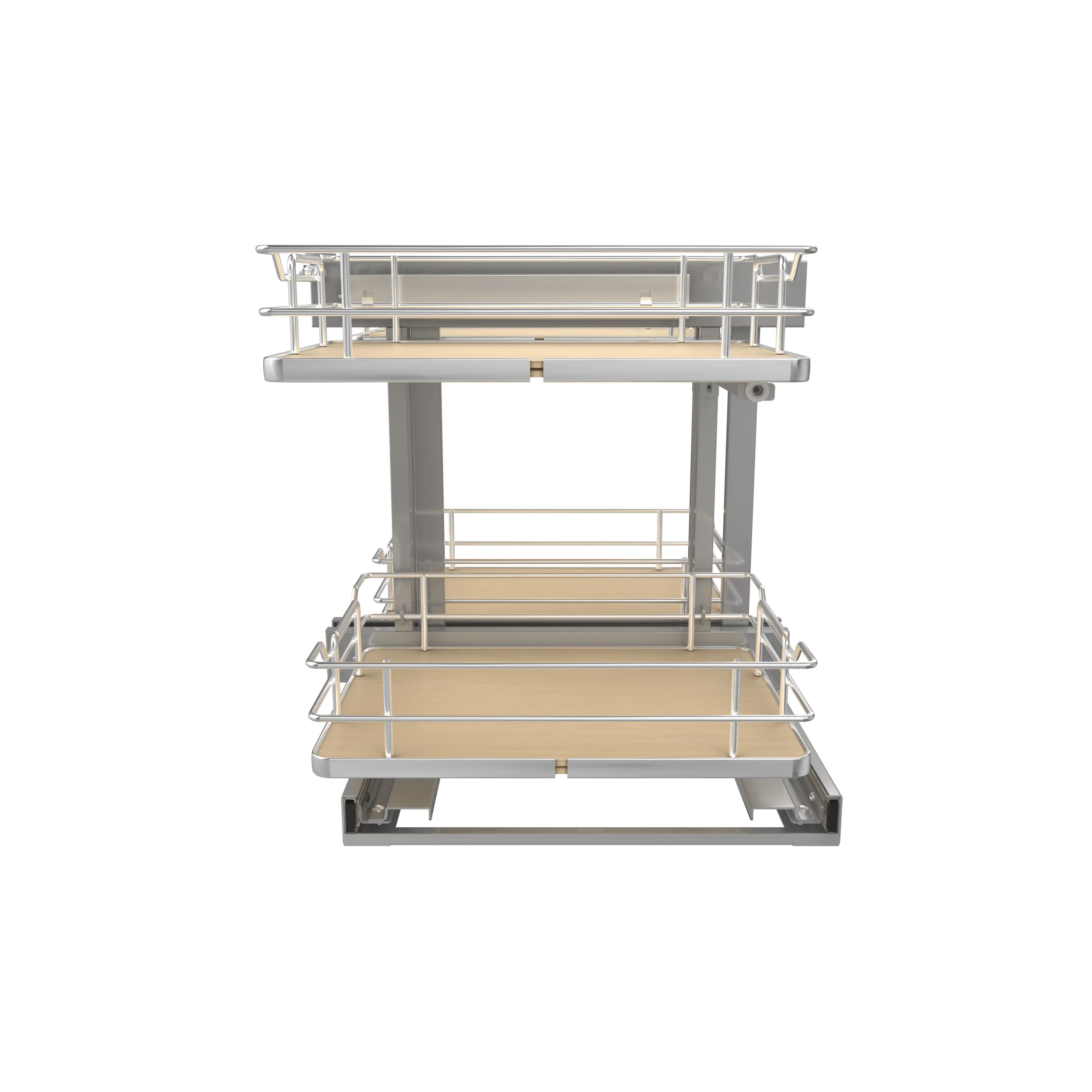 15 in Maple Blind Corner Organizer Soft-Close Natural 26.25 in (667 mm) W x 20.25 in (514 mm) D x 21 in (533 mm) H - Image 11