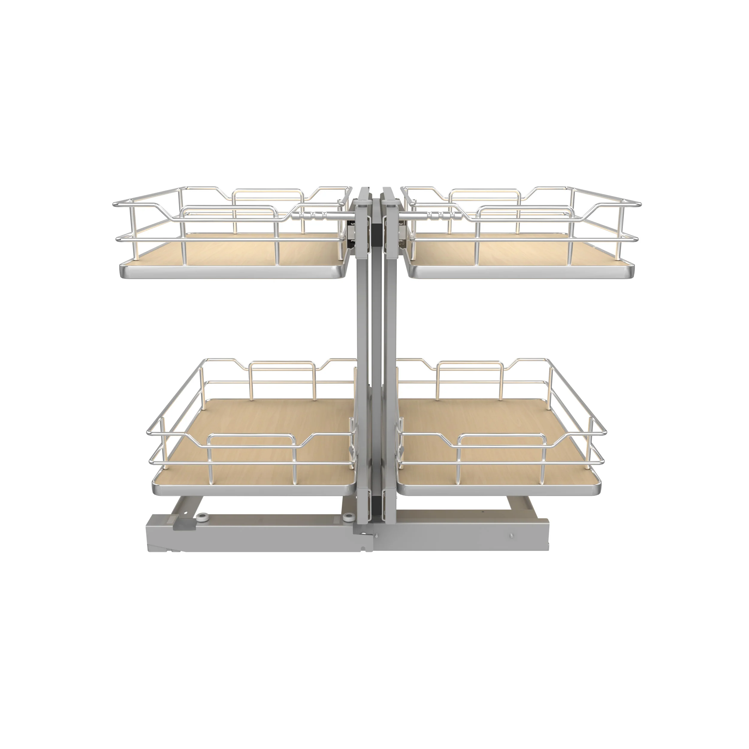 15 in Maple Blind Corner Organizer Soft-Close Natural 26.25 in (667 mm) W x 20.25 in (514 mm) D x 21 in (533 mm) H - Image 12