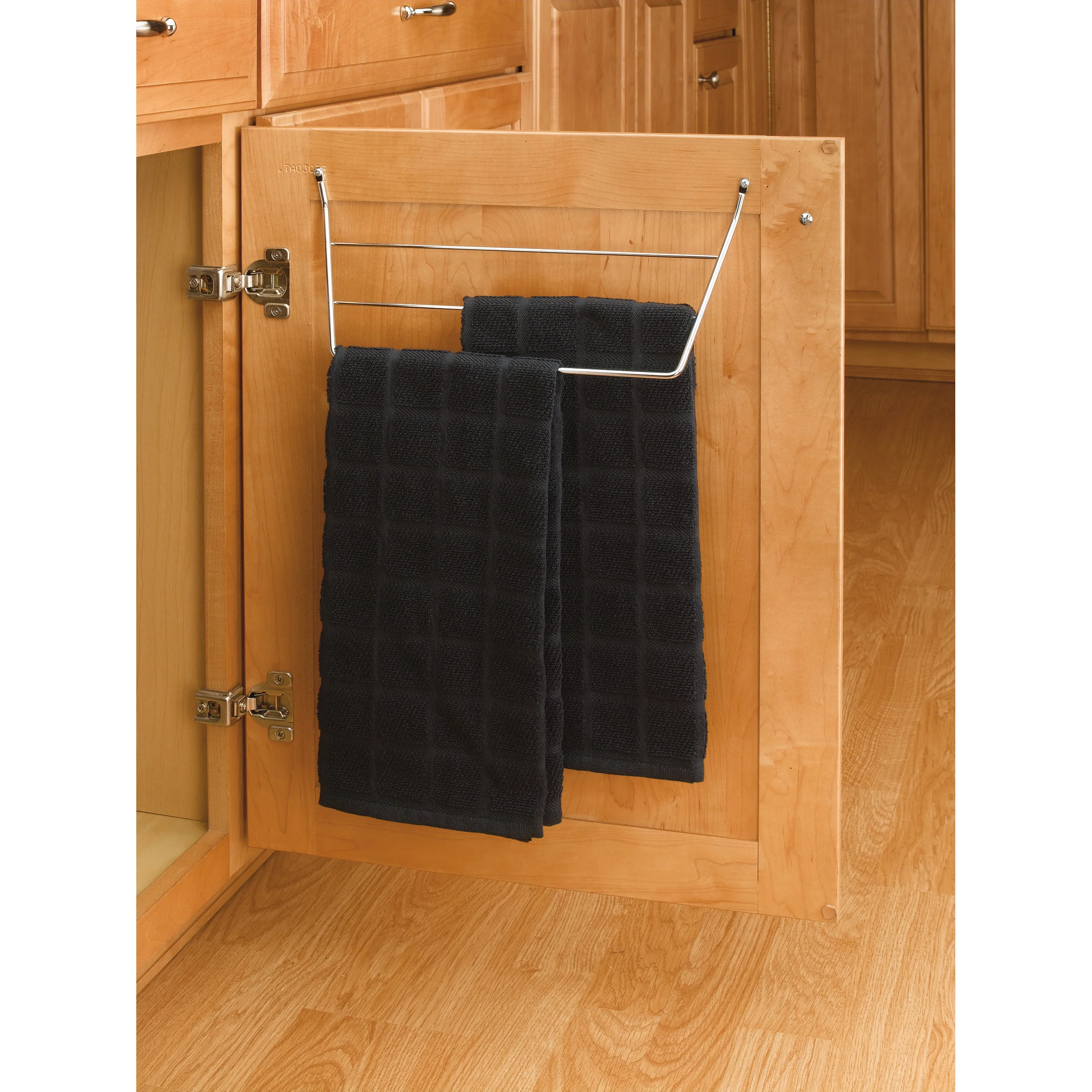 Door mount Towel Holder White  12.75 in (324 mm) W x 3.5 in (89 mm) D x 6.5 in (165 mm) H - Image 6