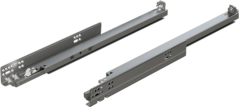 TANDEM plus BLUMOTION 563 - full extension drawer runners 18'' Zinc-Plated - Image 2