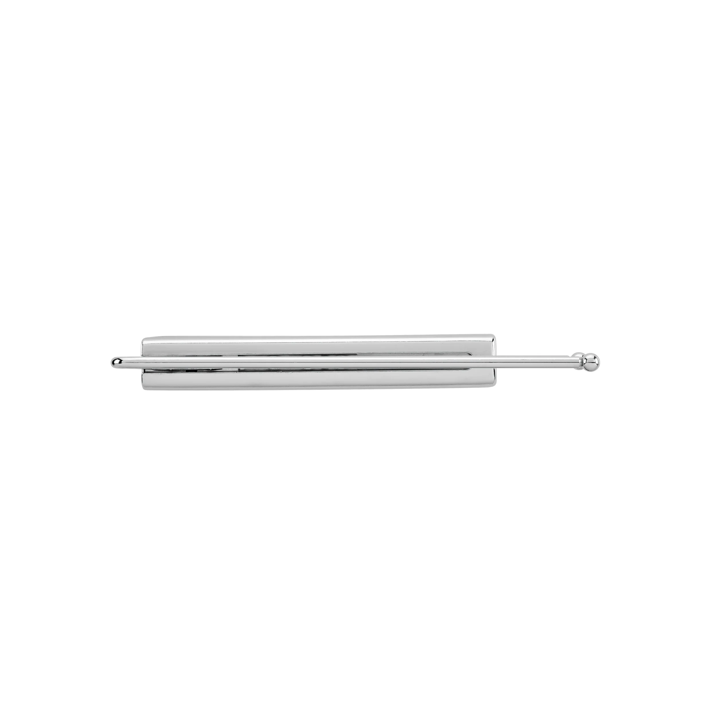 2-Prong Towel Bar Pull Out Chrome 3.88 in (99 mm) W x 12.88 in (327 mm) D x 1.5 in (38 mm) H - Image 3