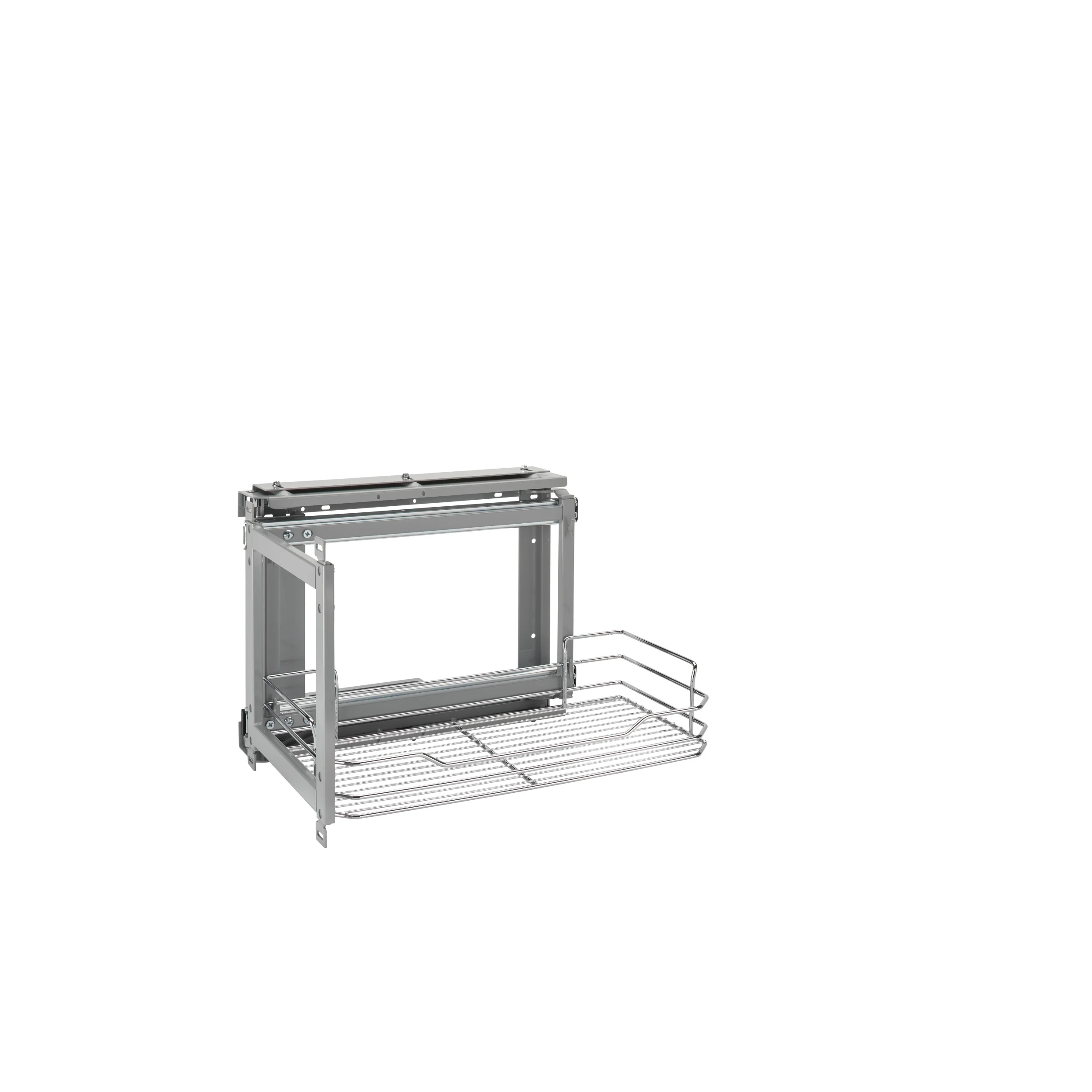 15 in Chrome Above Appliance Organizer Chrome 13 in (330 mm) W x 19 in (483 mm) D x 14.75 in (375 mm) H - Image 4