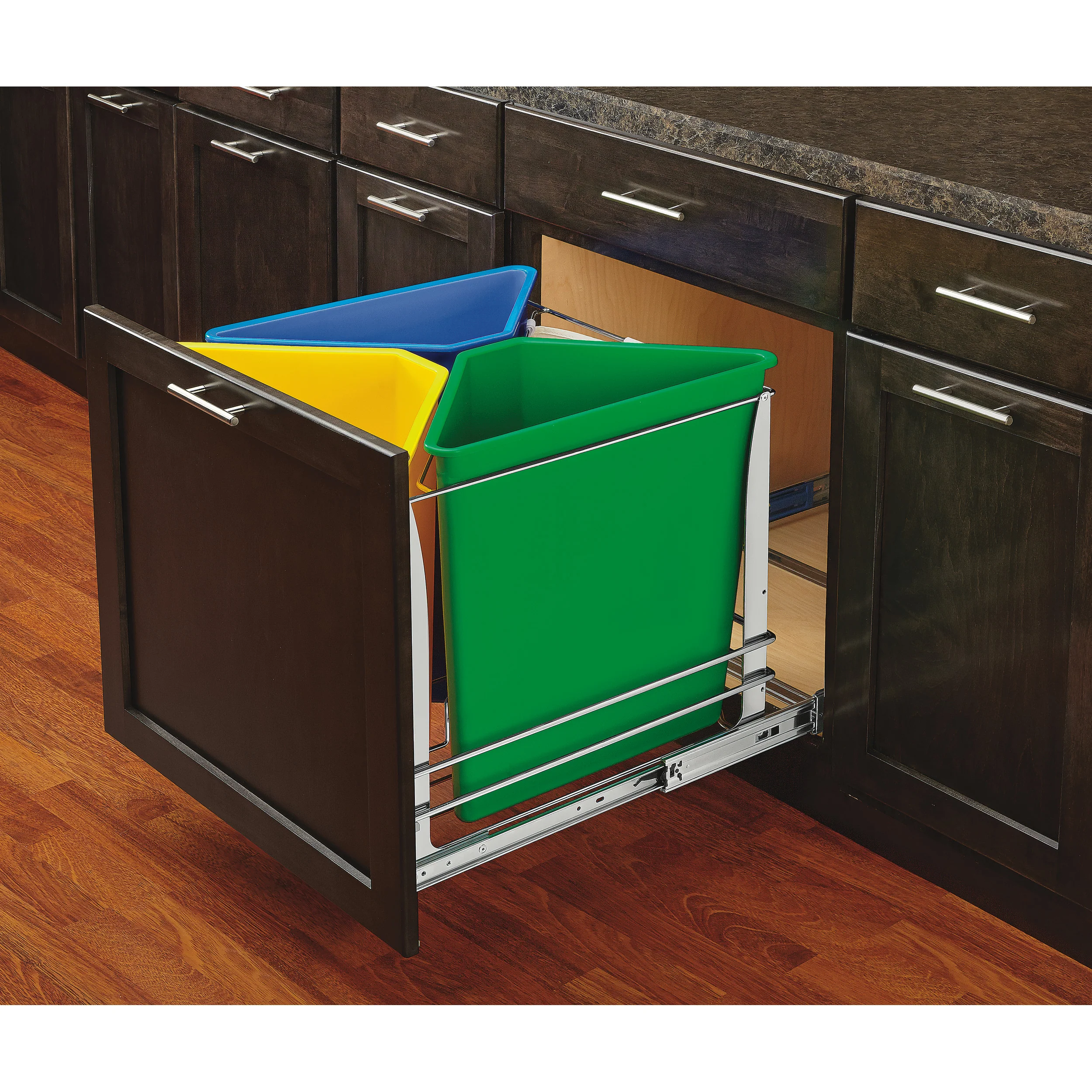 Recycling Center White 19.94 in (506 mm) W x 22.11 in (562 mm) D x 20.25 in (514 mm) H - Image 3