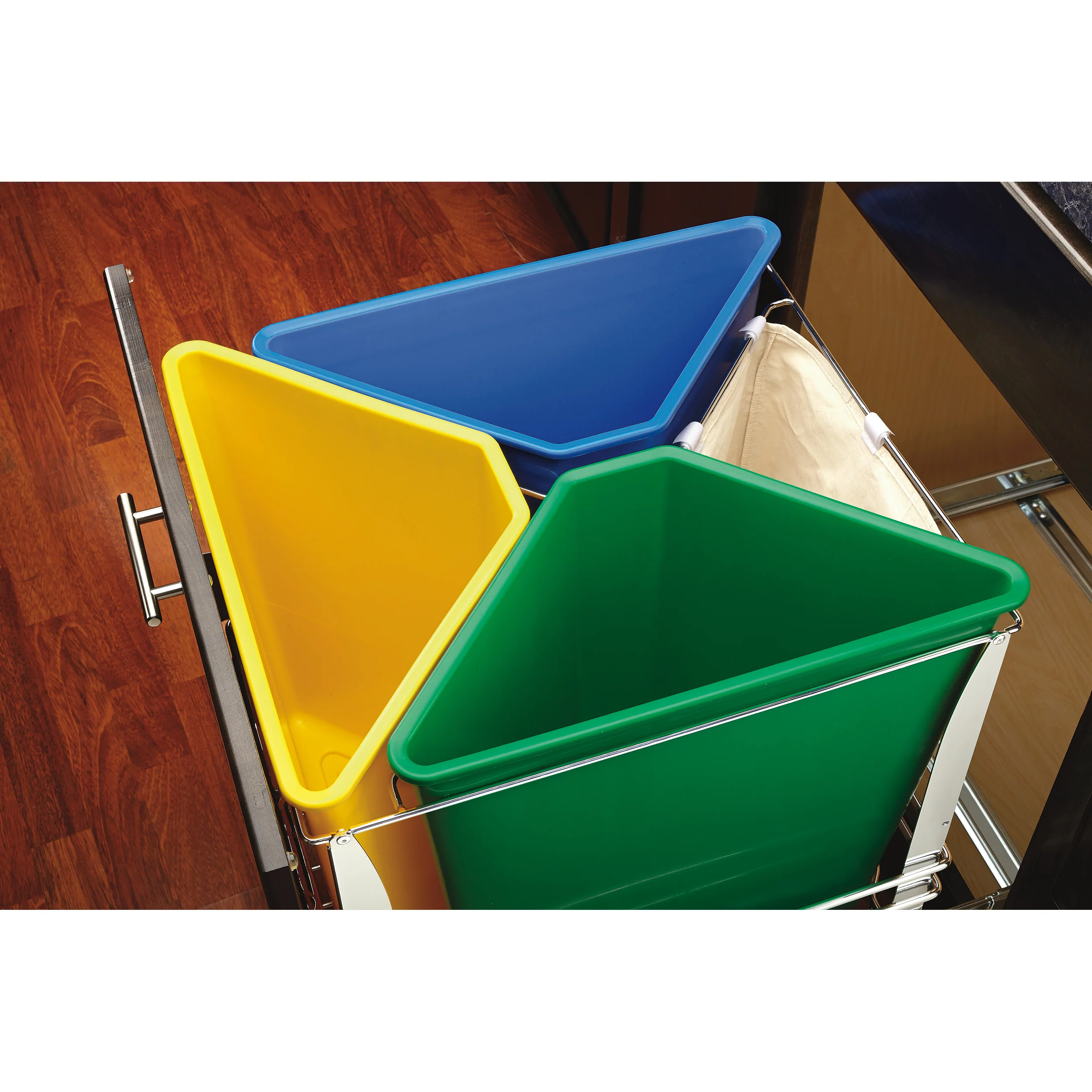 Recycling Center White 19.94 in (506 mm) W x 22.11 in (562 mm) D x 20.25 in (514 mm) H - Image 6