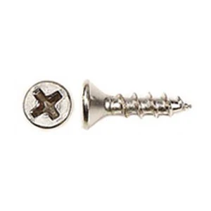 Wood screws #6 x 5/8'' flat head phillips #6 x 5/8'' Nickel