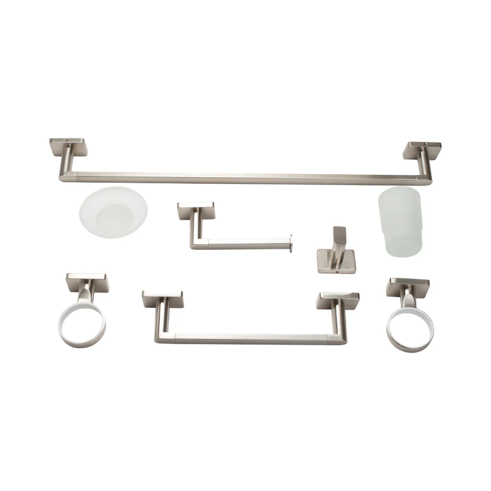 Bathroom Accessories Brushed Nickel - Image 3