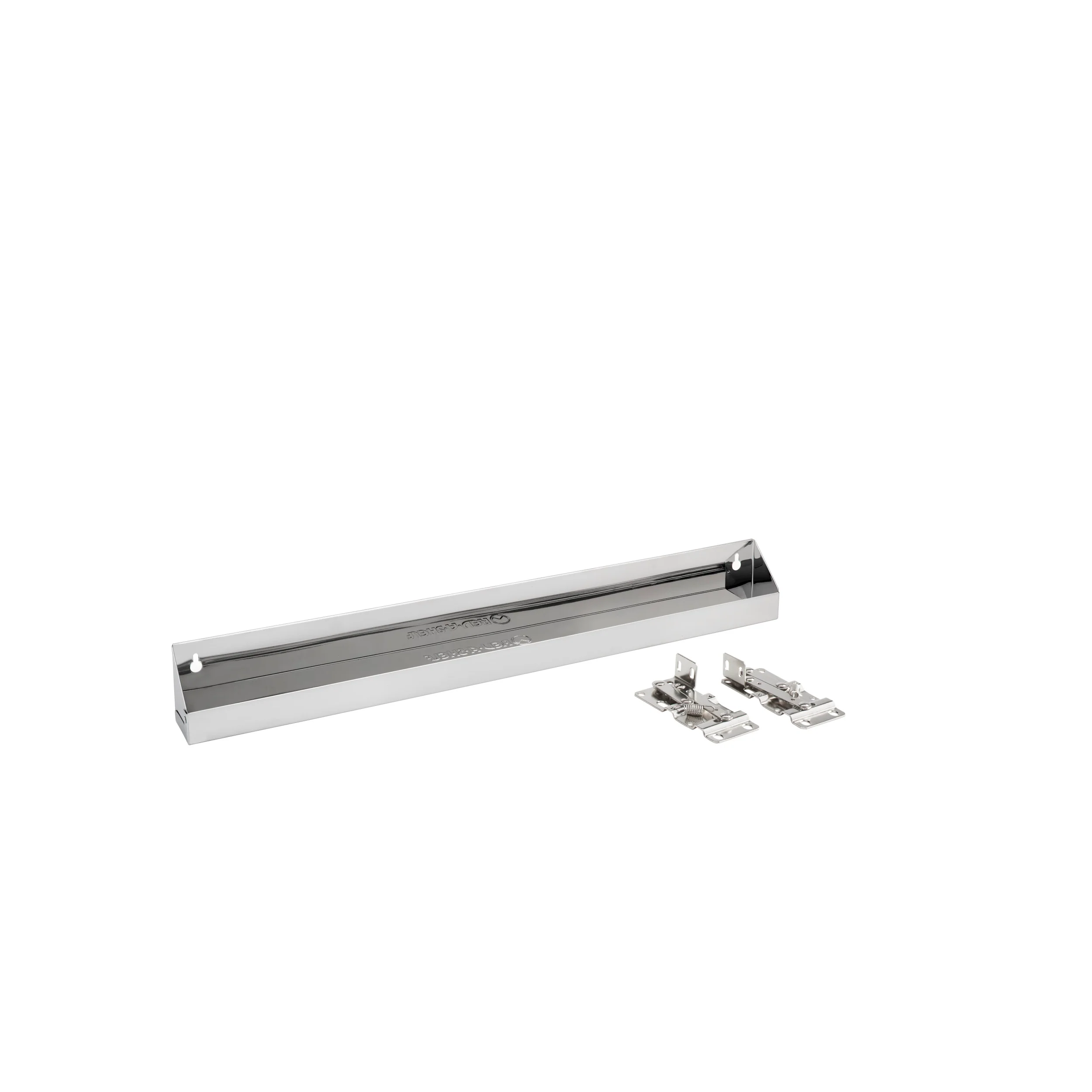 25 in Stainless Steel Tip-Out Tray Silver 25 in (635 mm) W x 2.13 in (54 mm) D x 3 in (76 mm) H - Image 5