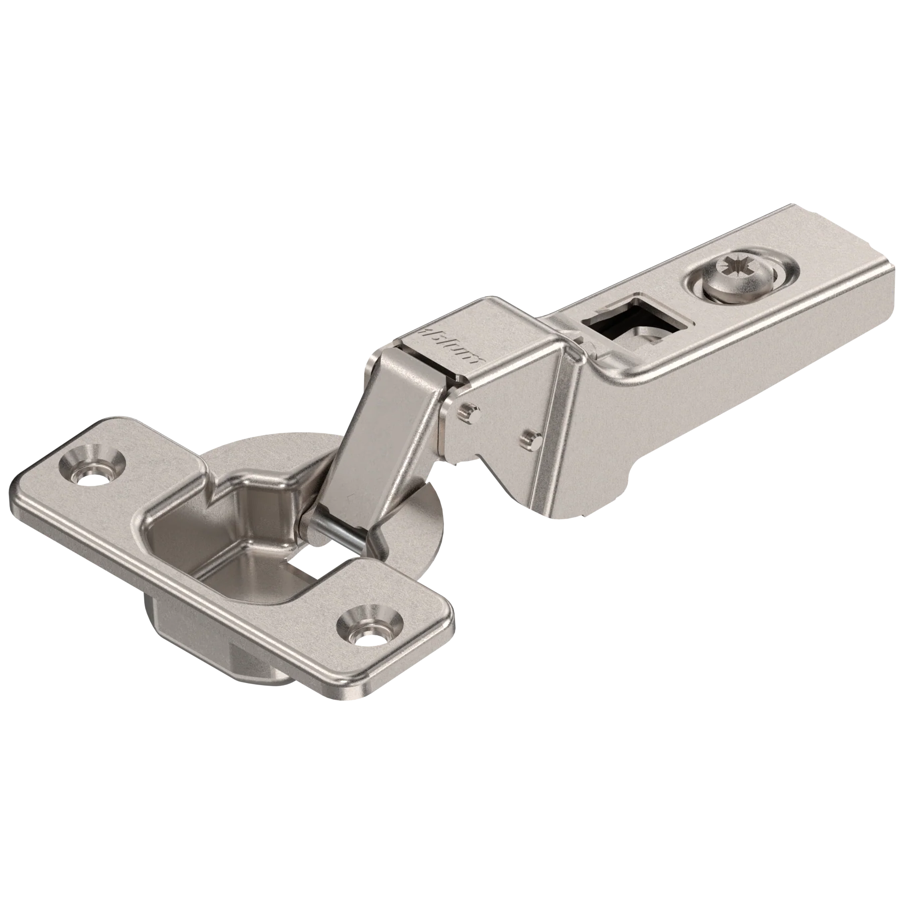 Blum CLIP 100° hinges Free-swinging Half overlay Nickel